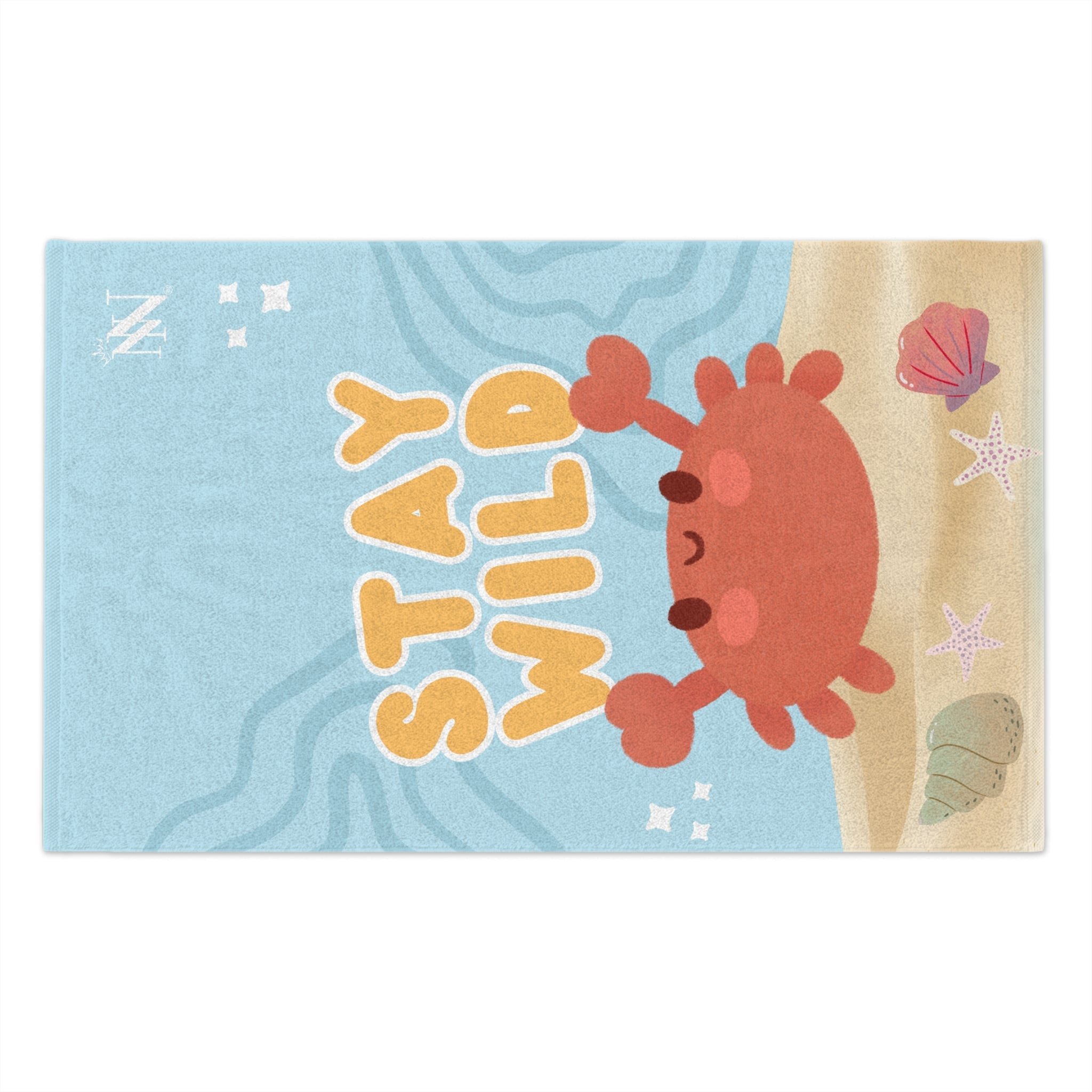 Stay Wild Cute Crab | Mix & Match Soft Fun-Flirty Lovers’ Towels