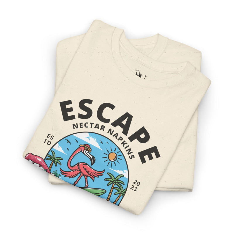Escape Paradise | Mix & Match Cotton Unisex Fun-Flirty Lovers’ T-Shirts