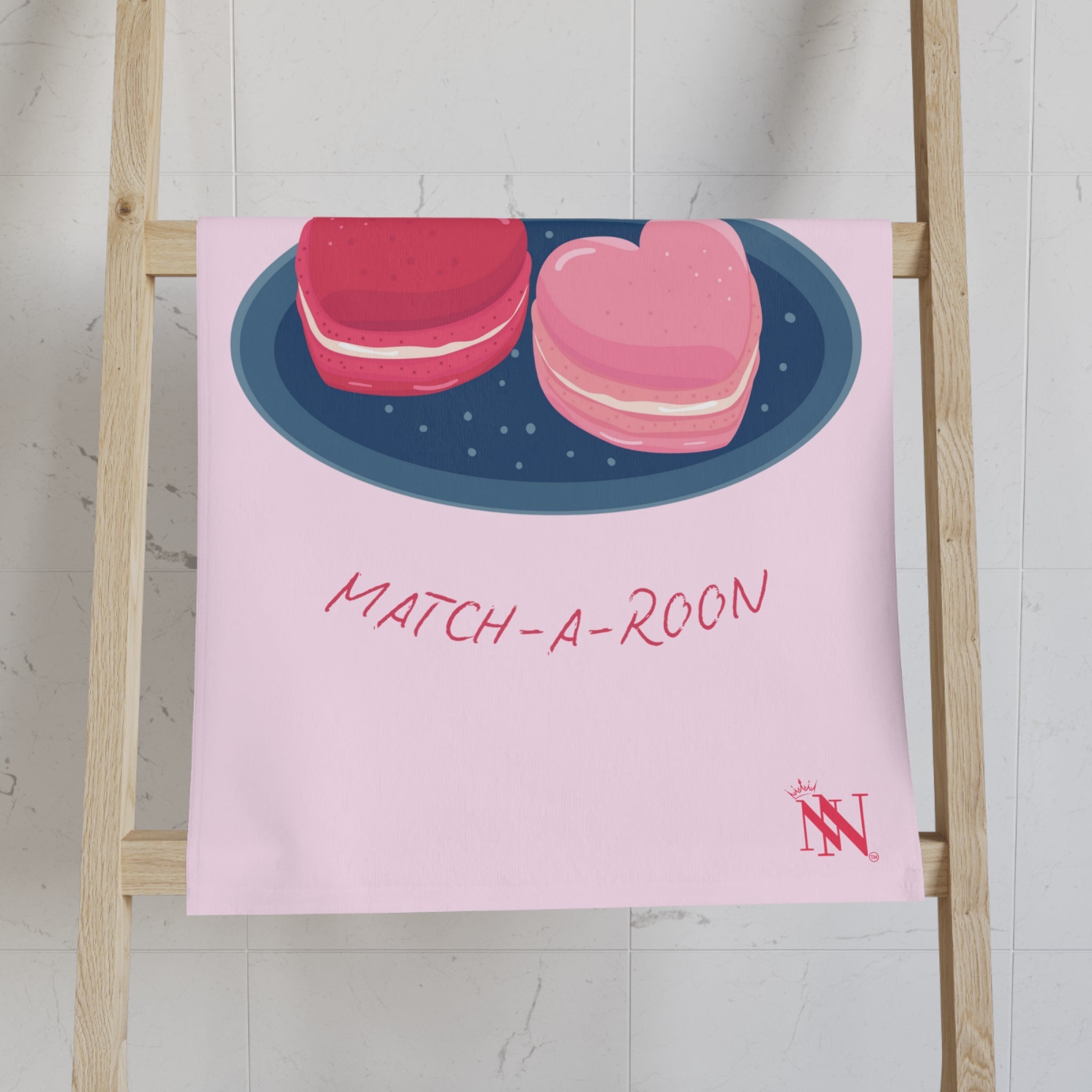 You’re My Perfect Match-A-Roon | Mix & Match Classic Fun-Flirty Lovers’ Towels