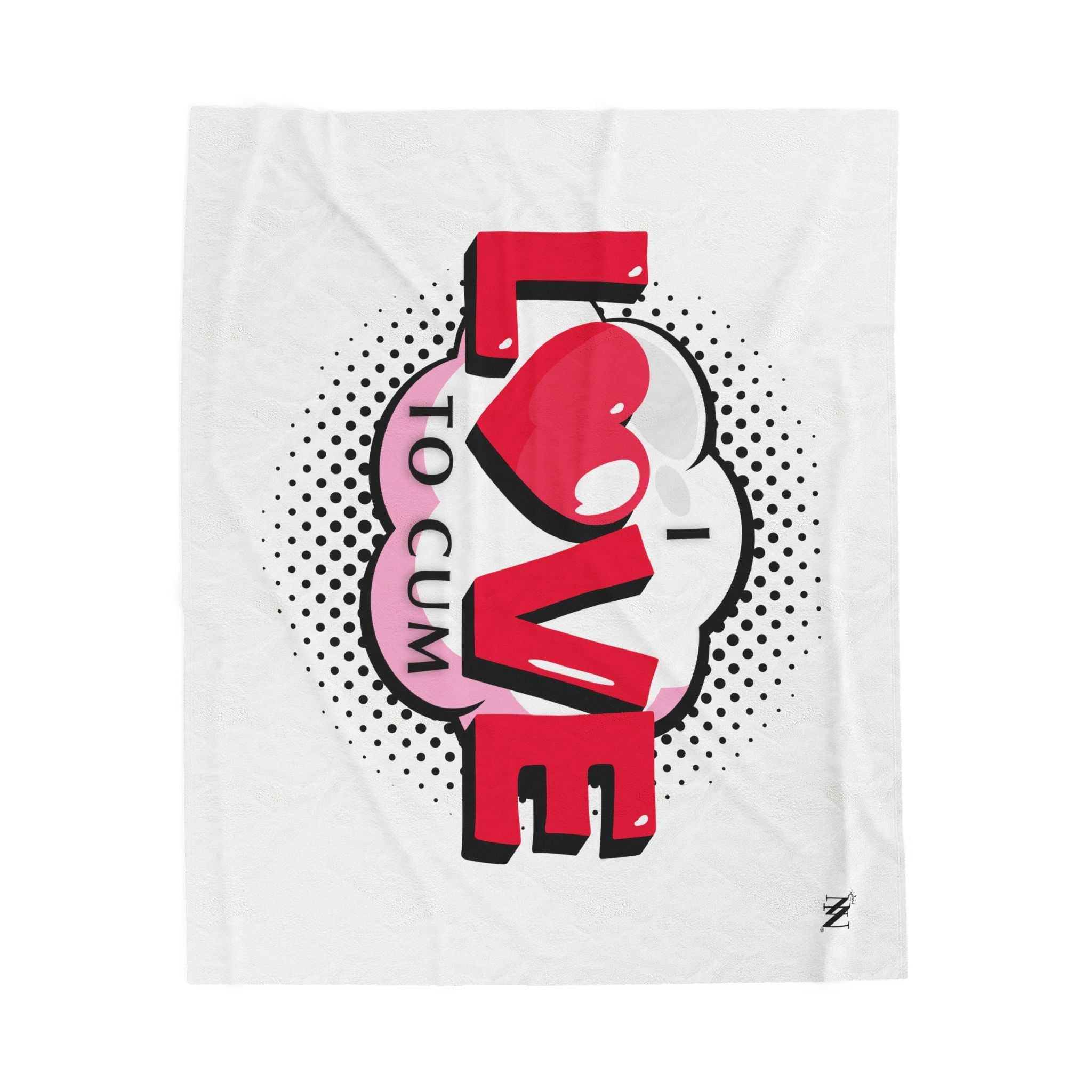 I Love To Cum | Mix & Match Fun-Flirty Lovers’ Blankets