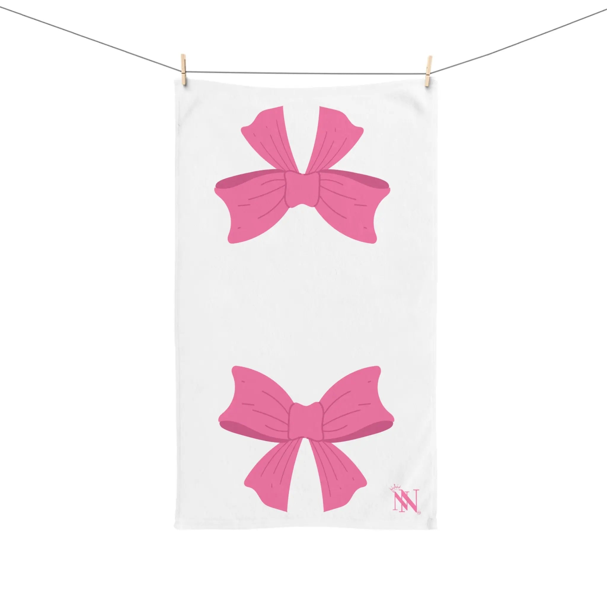 Pink Bow Shareable | Mix & Match Original Fun-Flirty Lovers’ Towels