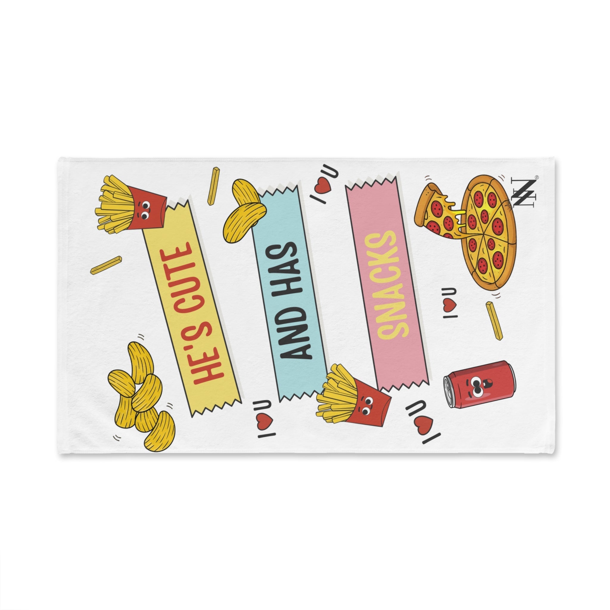 He’s Cute and Has Snacks | Mix & Match Classic Fun-Flirty Lovers’ Towels
