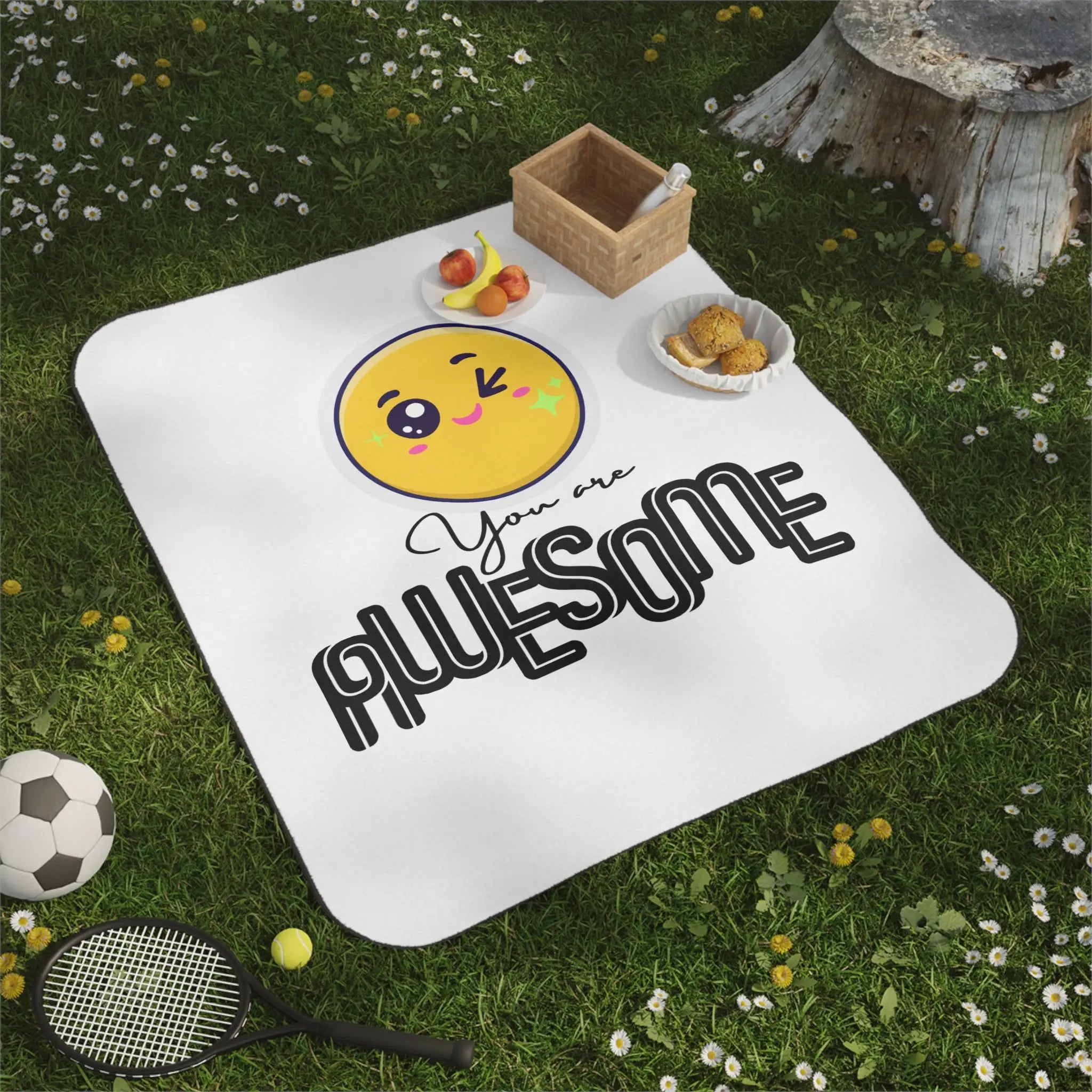 You Are Awesome Emoji Sex Blanket