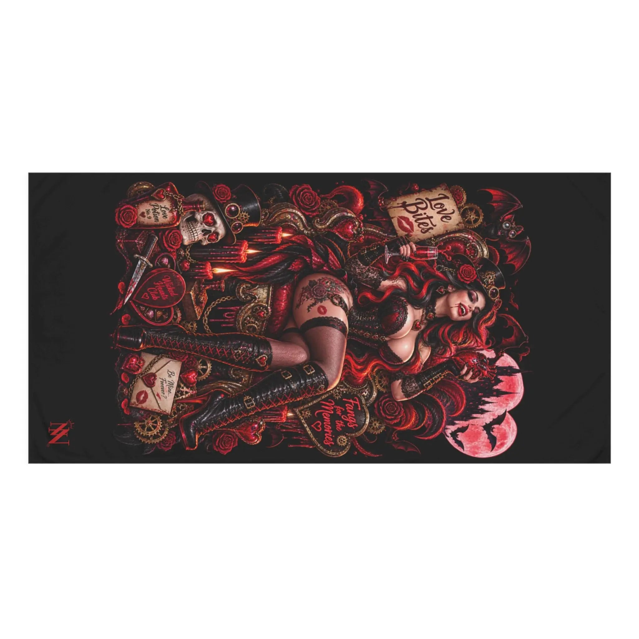 Valentine’s Day Wicked Fantasy XL Sex Towel