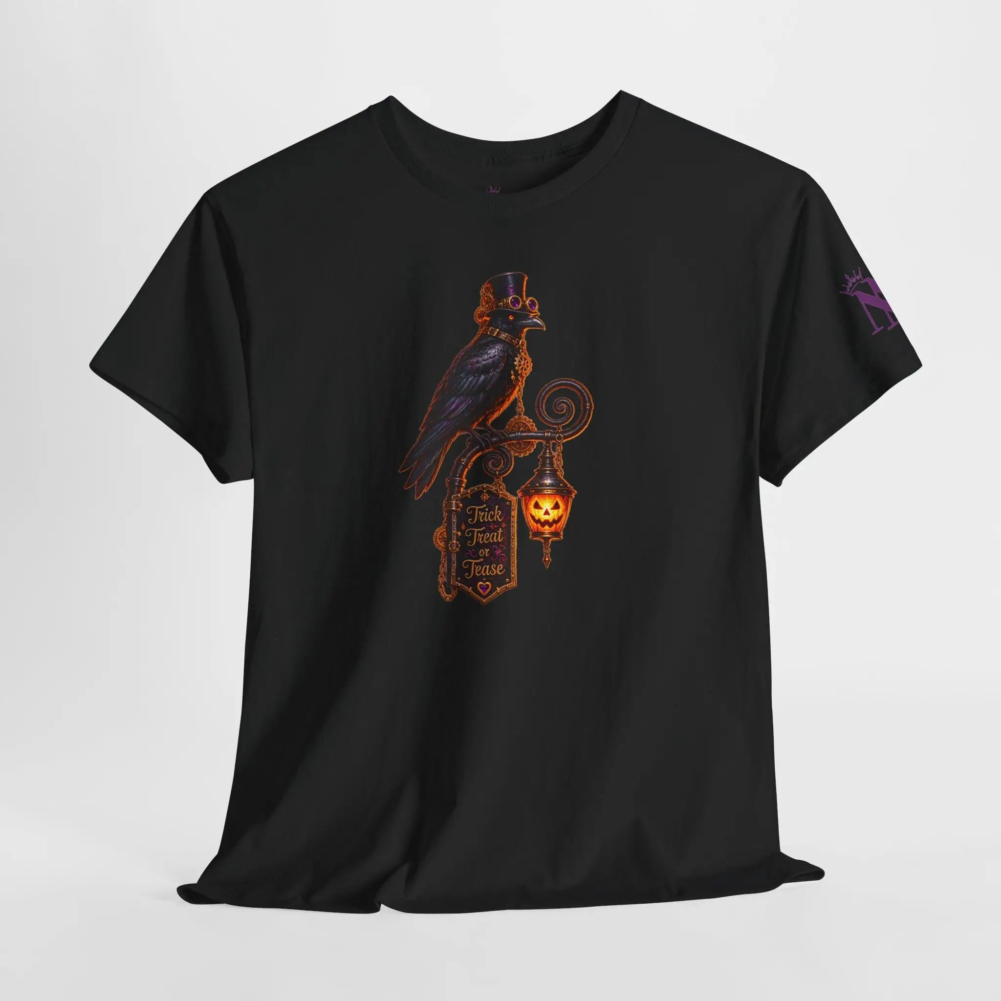 Trick Treat or Tease Crow T-Shirt