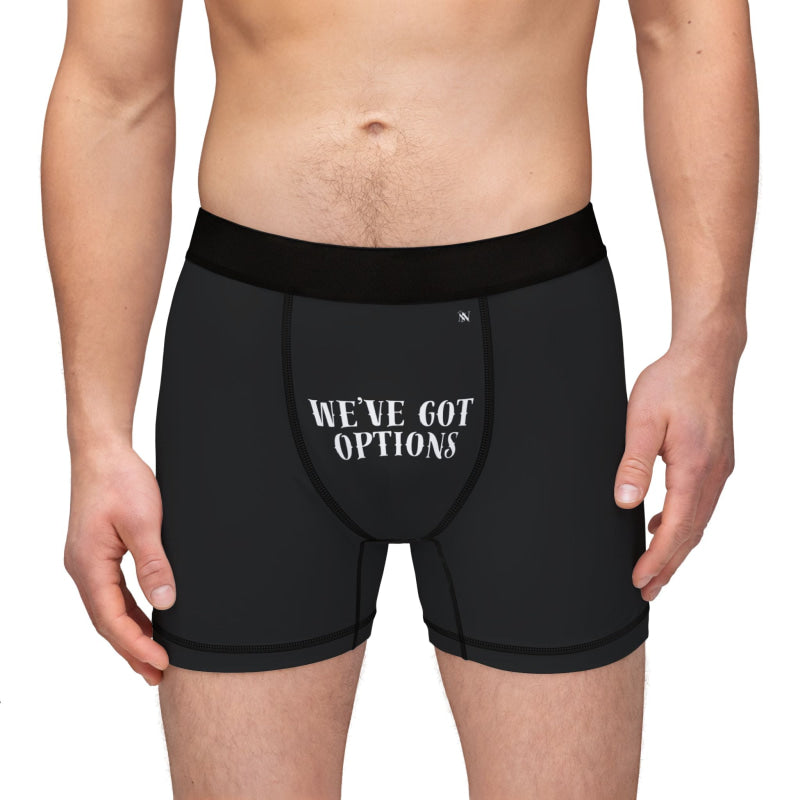 We’ve Got Options | Mix & Match Men’s Fun-Flirty Lovers’ Boxer Briefs