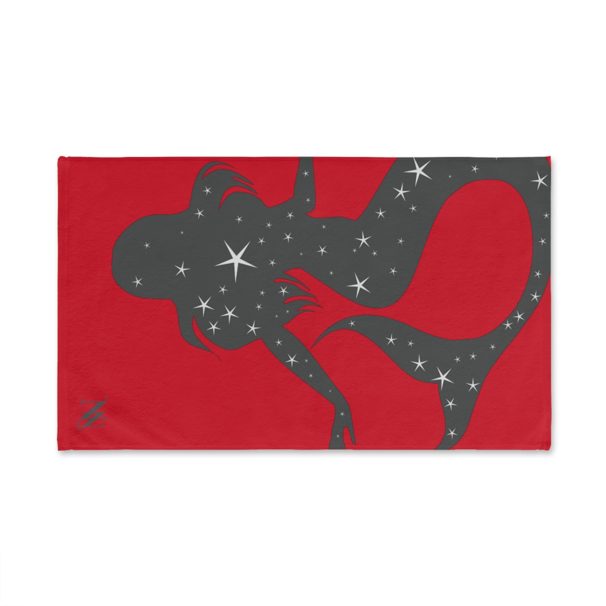 Mermaid Star Red Cum Towel