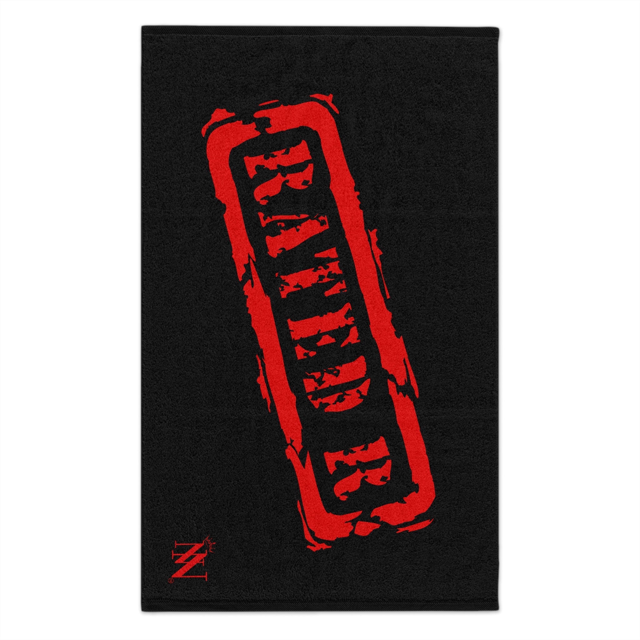 Rated R Black | Mix & Match Soft Fun-Flirty Lovers’ Towels