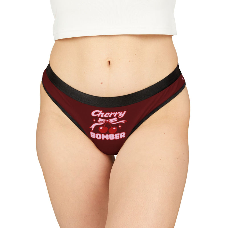 Cherry Bomber | Mix & Match Women’s Fun-Flirty Lovers’ Thongs