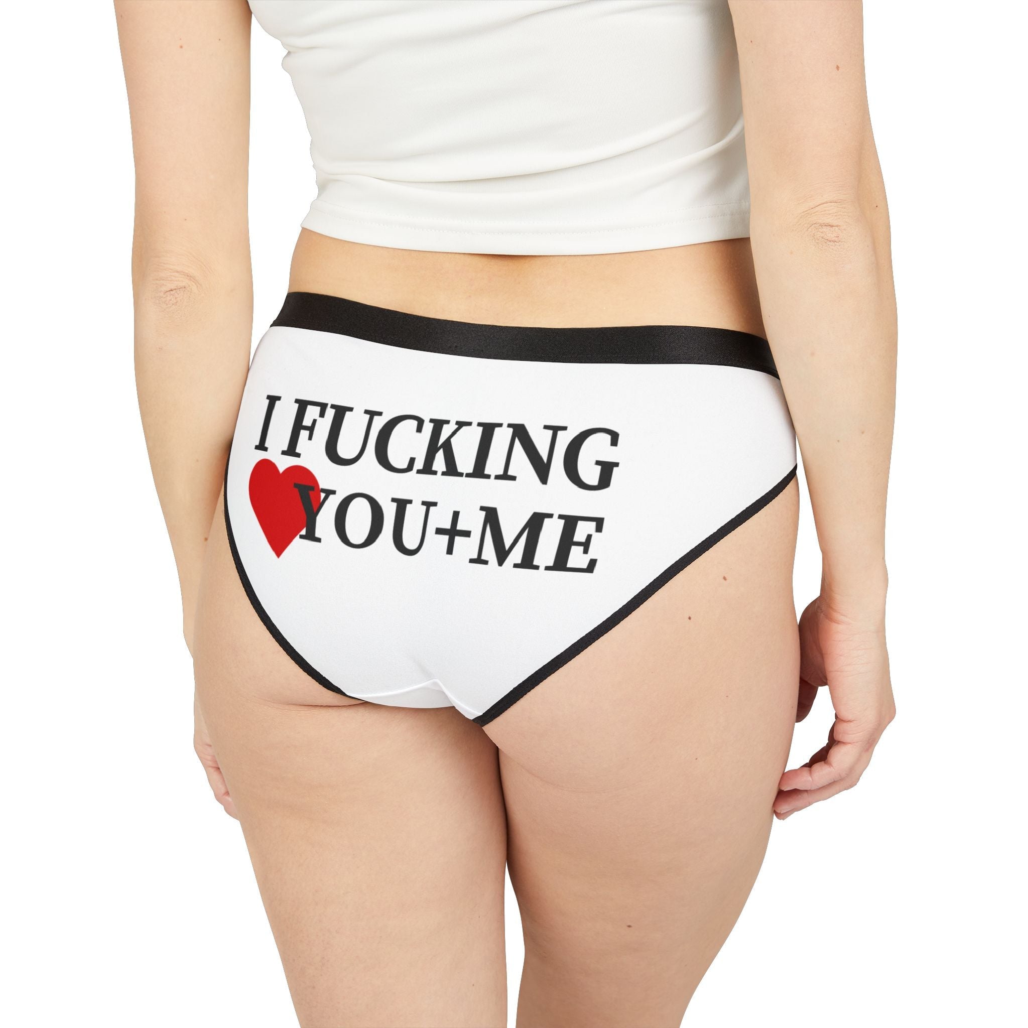 I Fucking Love You + Me | Mix & Match Women’s Fun-Flirty Lovers’ Panties