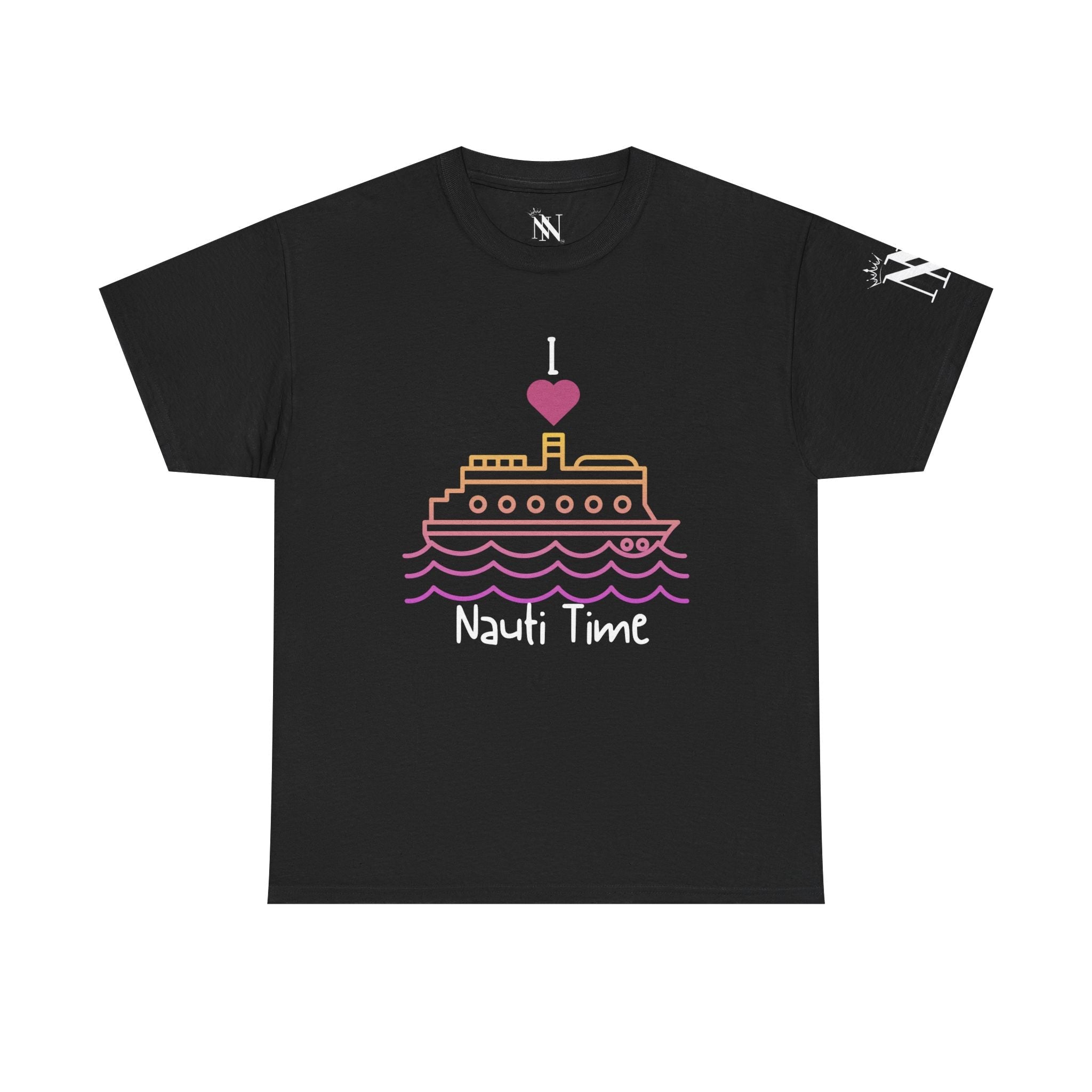 I Love Nauti Time Vacation | Mix & Match 100% Cotton Unisex Fun-Flirty Lovers’ Tees