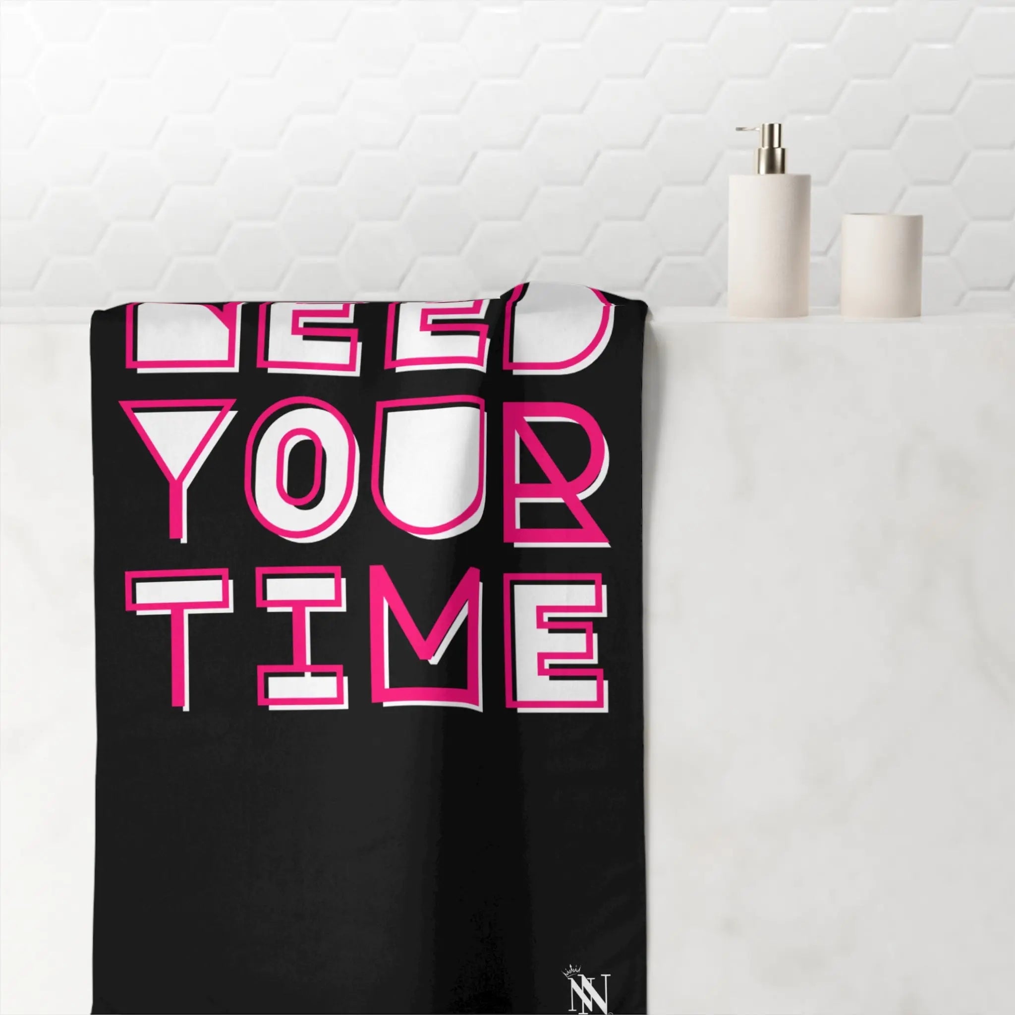 Need Your Time | Nectar Napkins XL Fun-Flirty Lovers’ Towels