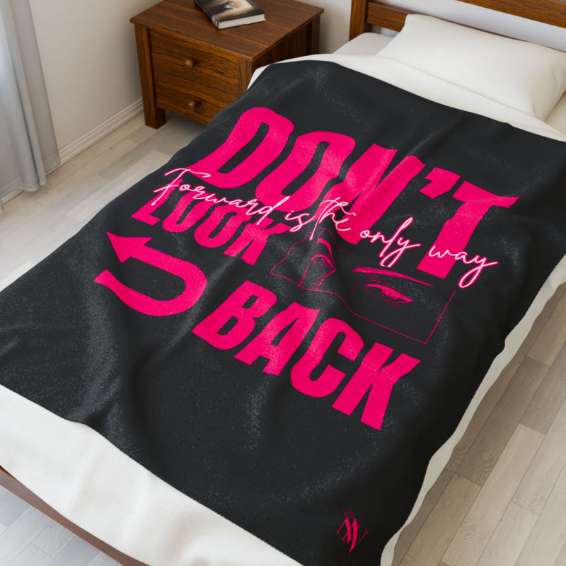 Don’t Look Back | Mix & Match Soft Fun-Flirty Lovers’ Blankets