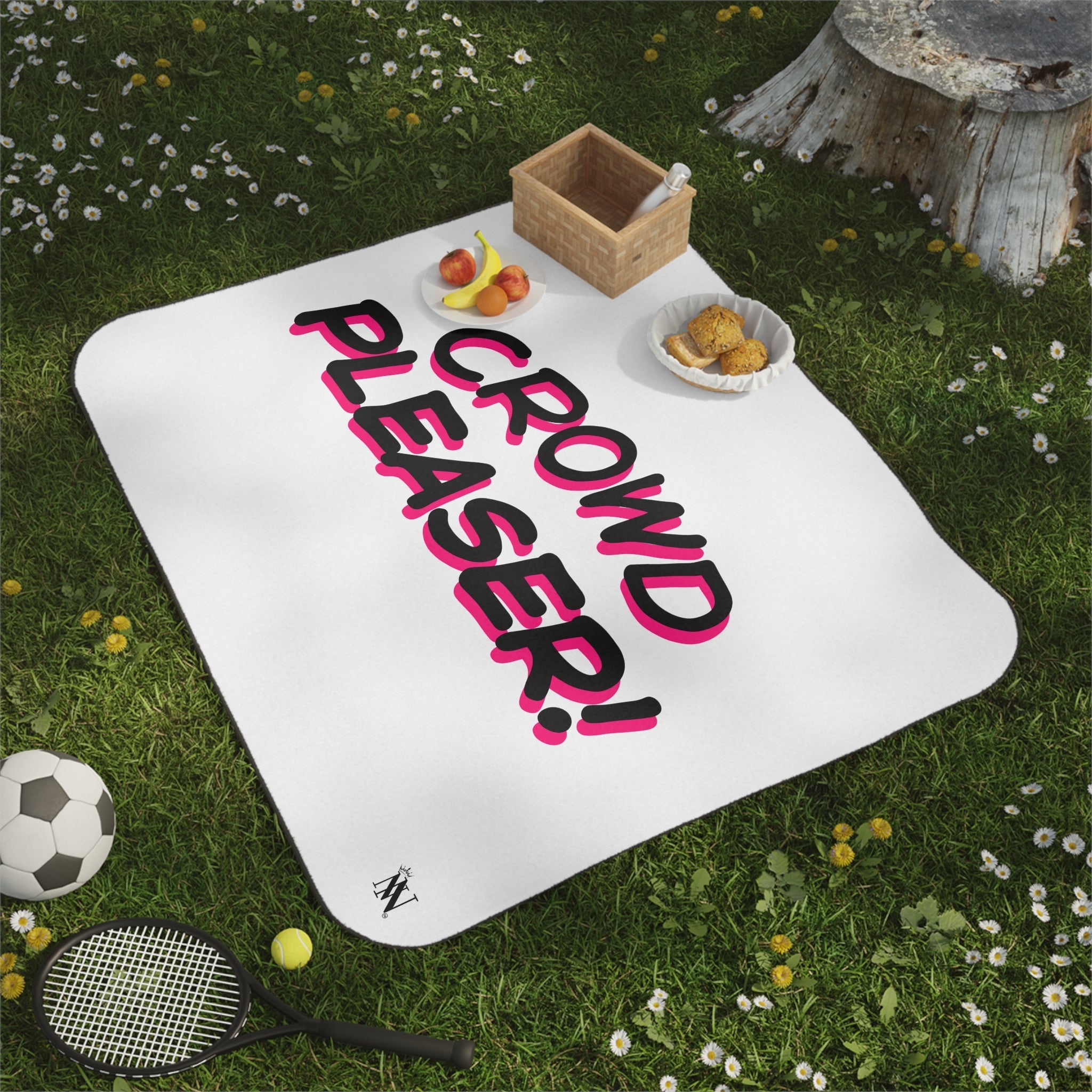 Crowd Pleaser | Mix Match Fun-Flirty Lovers’ Water-Resistant Blankets