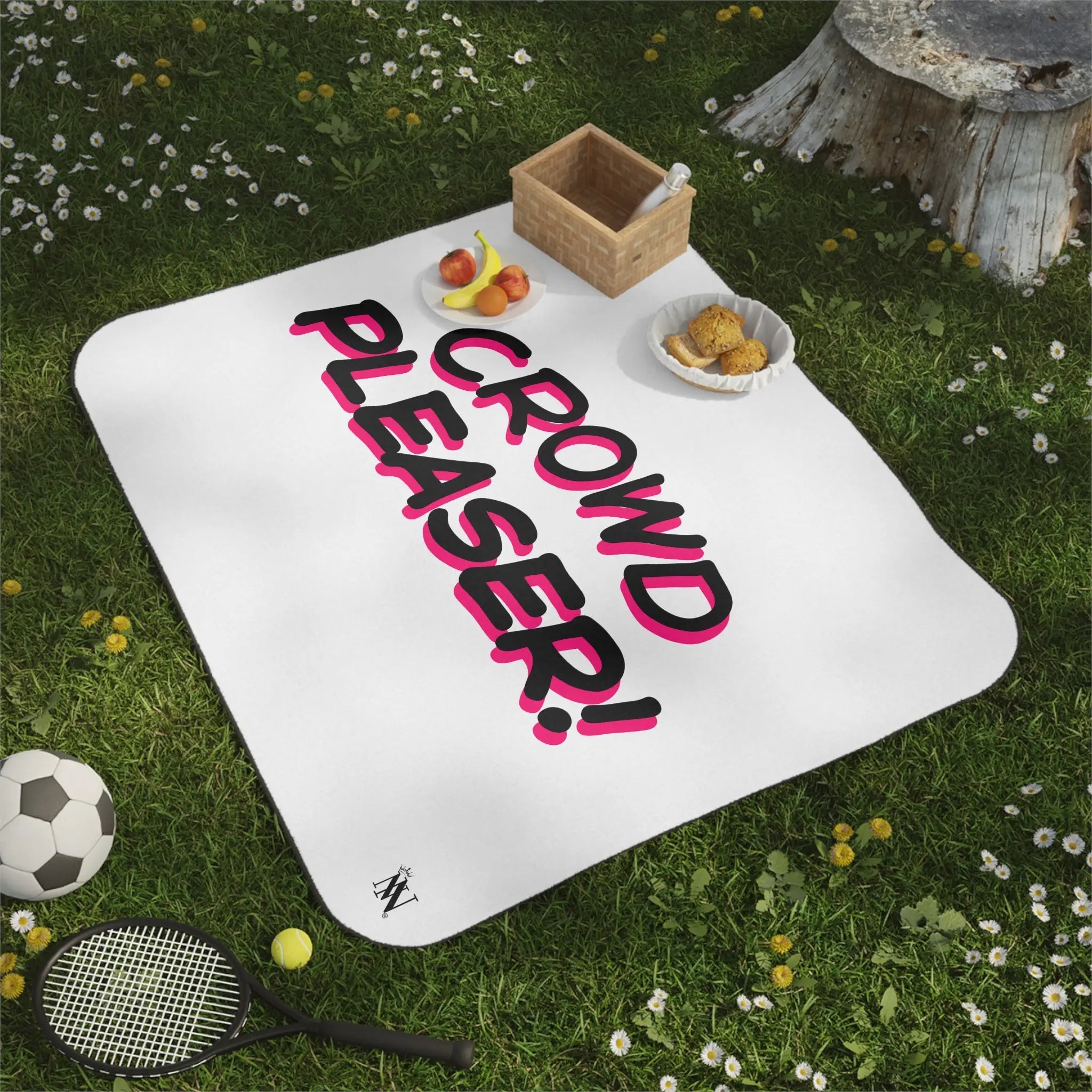 Crowd Pleaser | Mix Match Fun-Flirty Lovers’ Water-Resistant Blankets