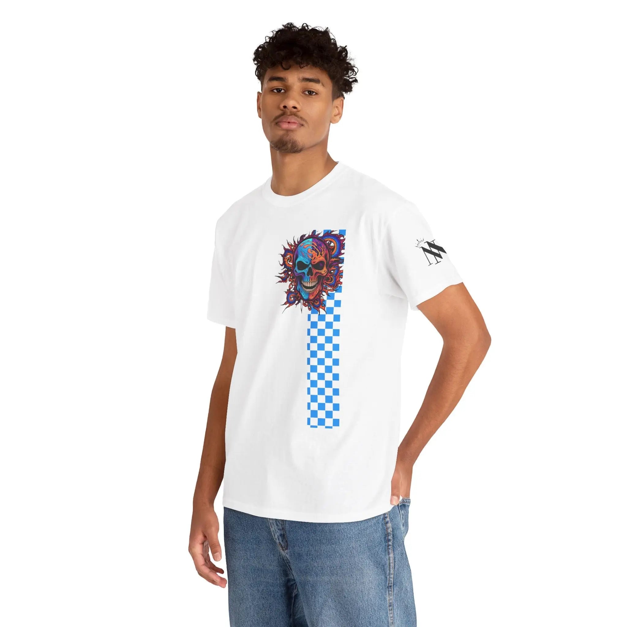 Checked-Mate | Mix & Match Cotton Unisex Fun-Flirty Loversโ Tees