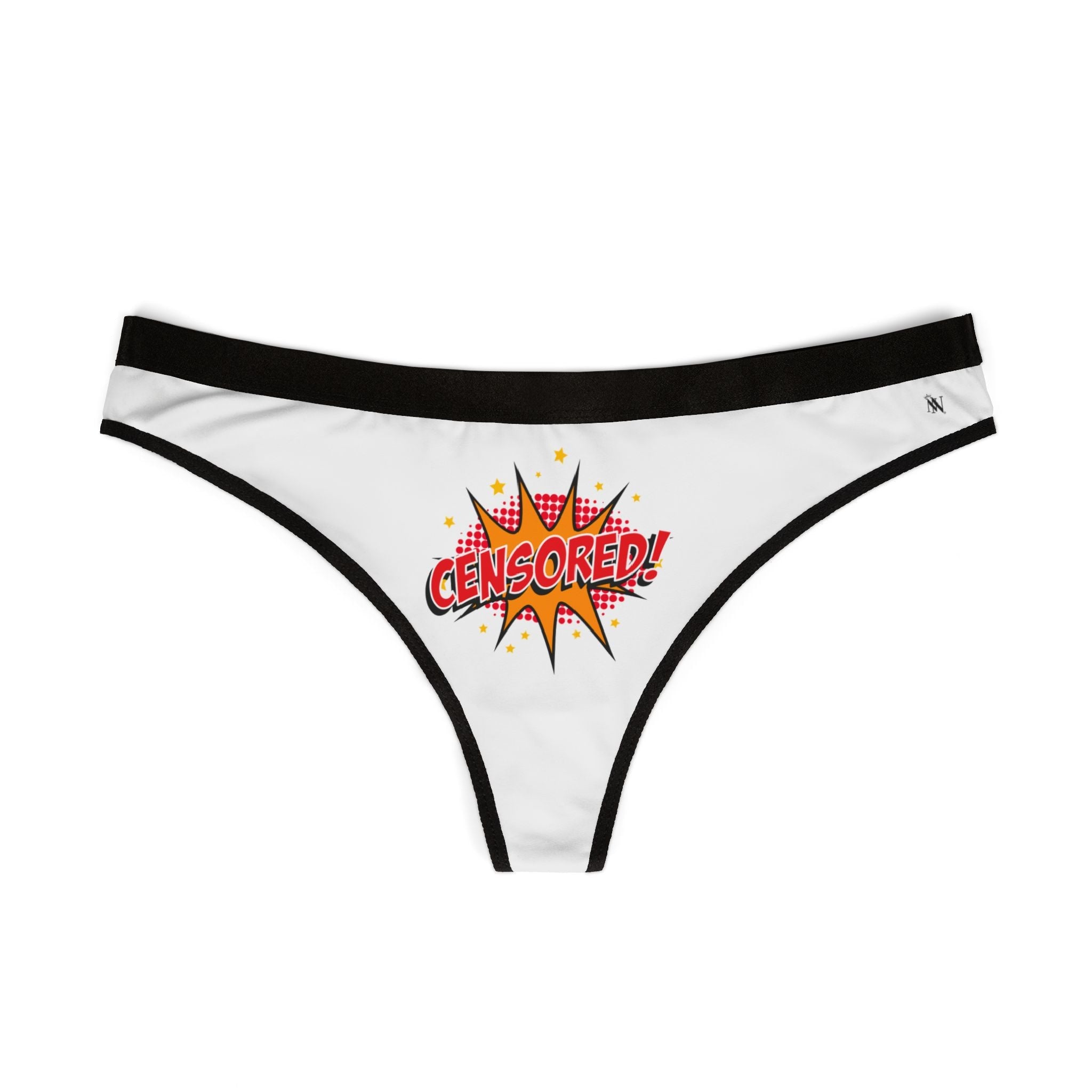 Cartoon Censored | Mix & Match Women’s Fun-Flirty Lovers’ Thongs