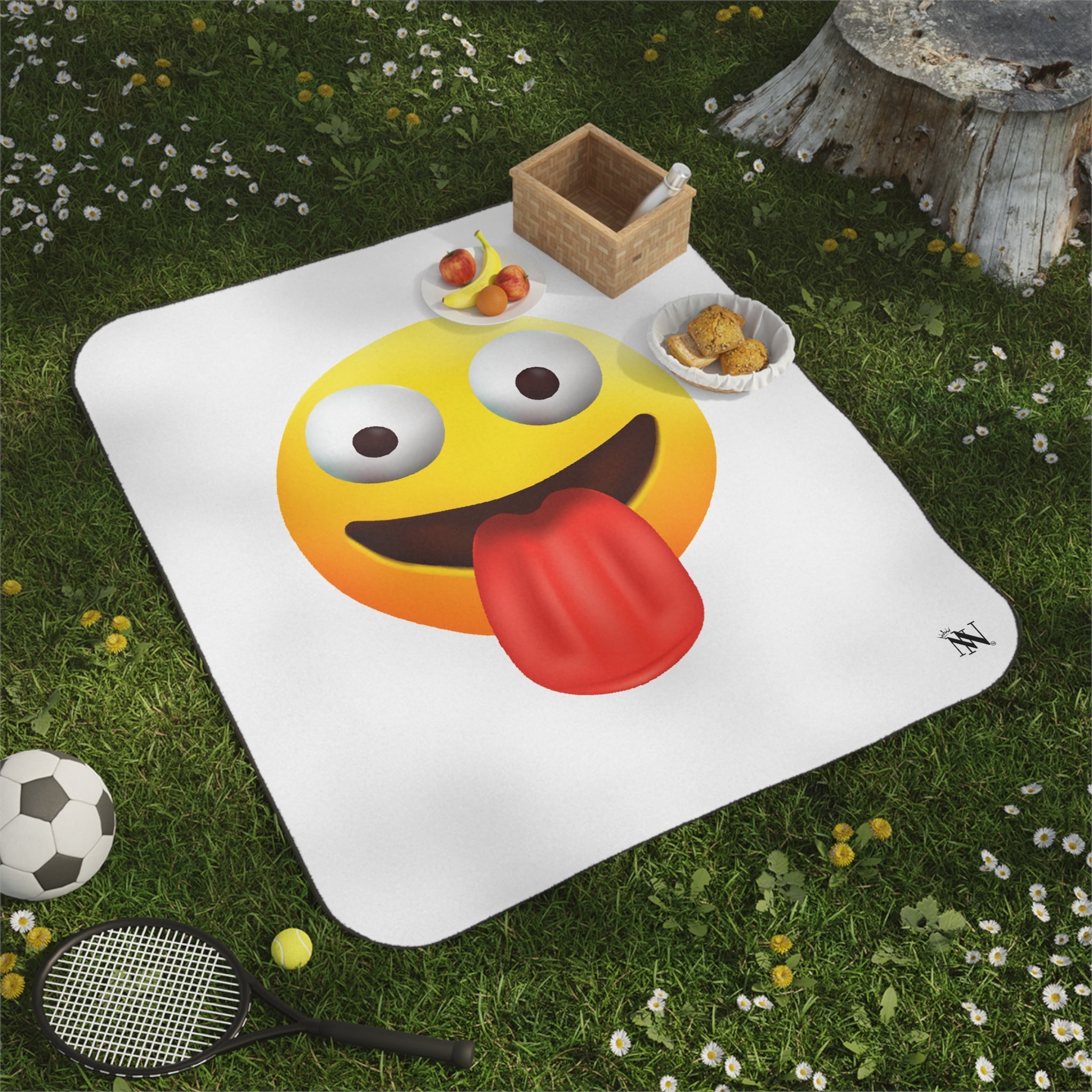 Licker Emoji | Mix Match Fun-Flirty Lovers’ Water-Resistant Blankets