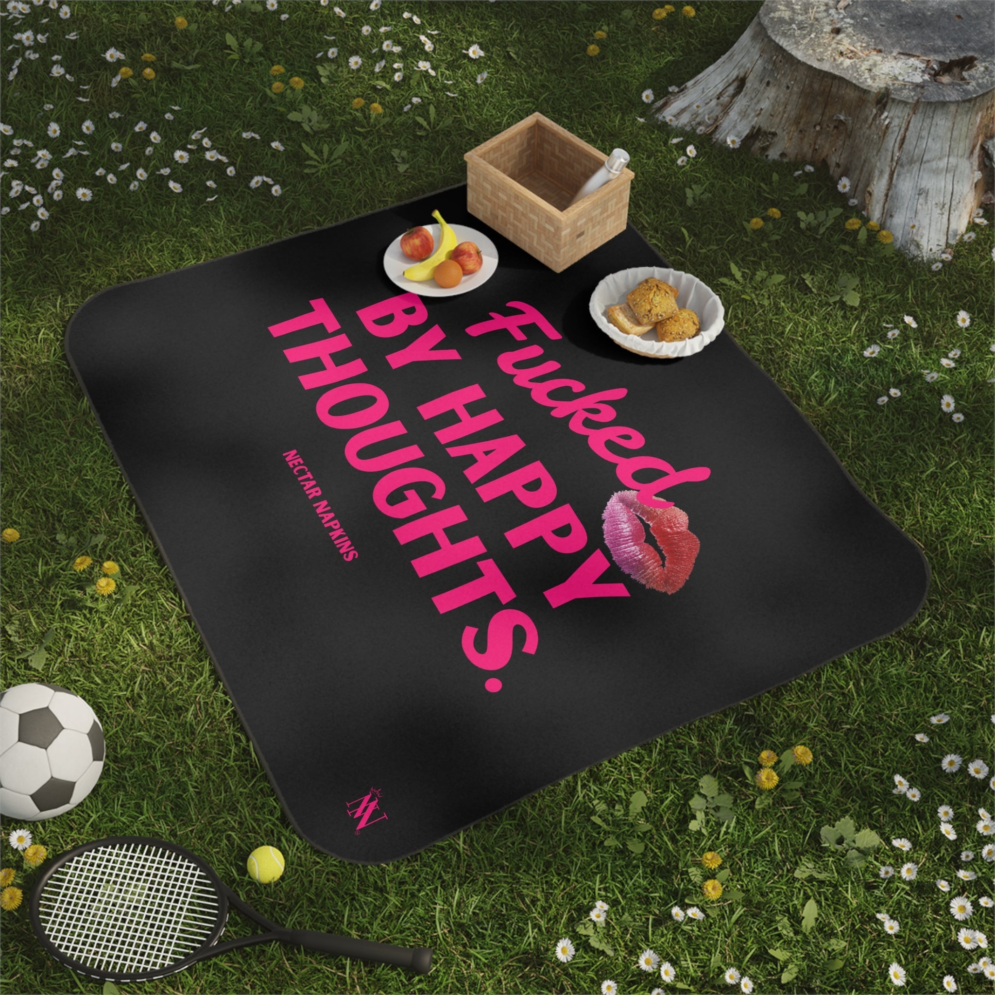 Fucked By Happy Thoughts Sex Blanket