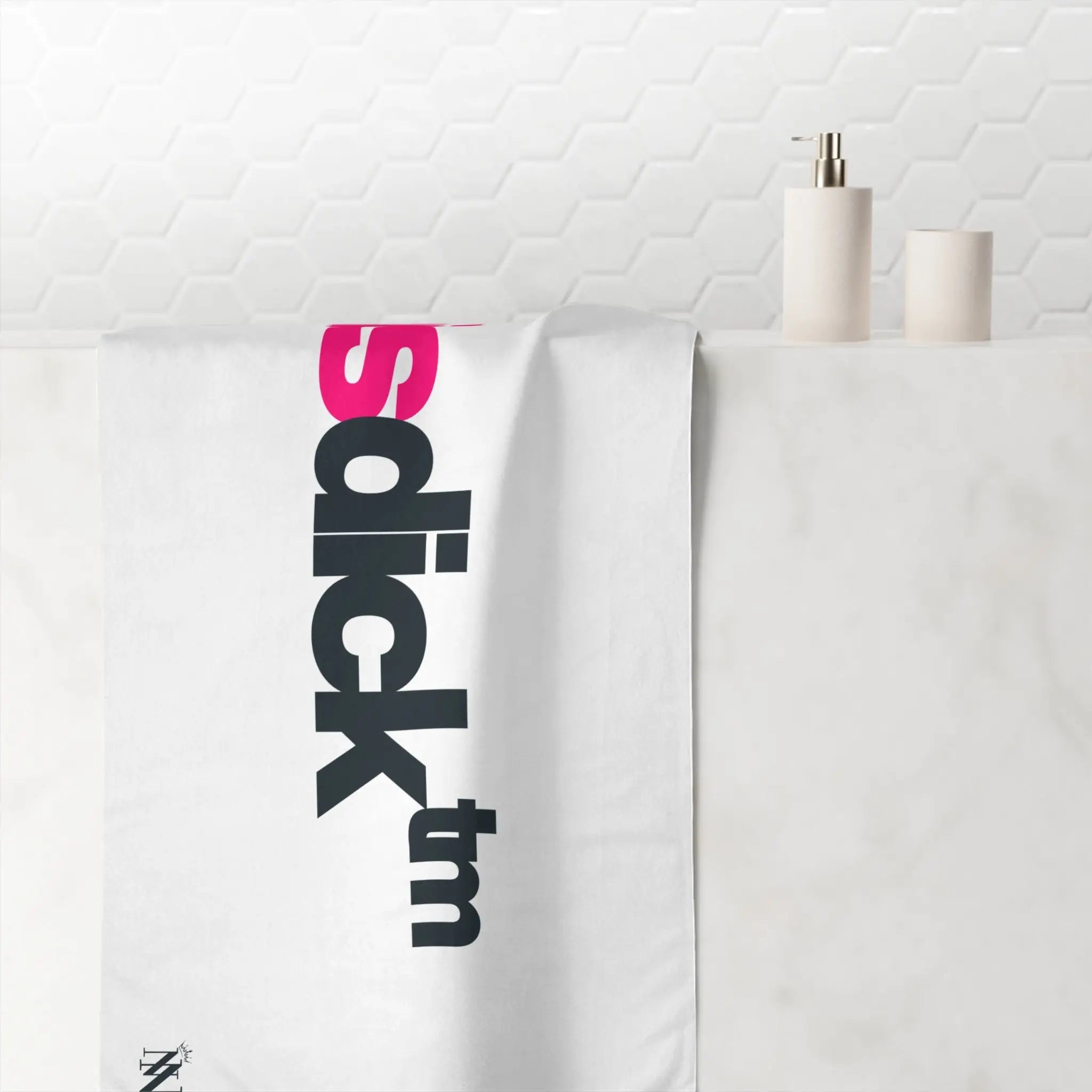 This Dick Trademarked | Mix & Match XL Fun-Flirty Lovers’ Towels