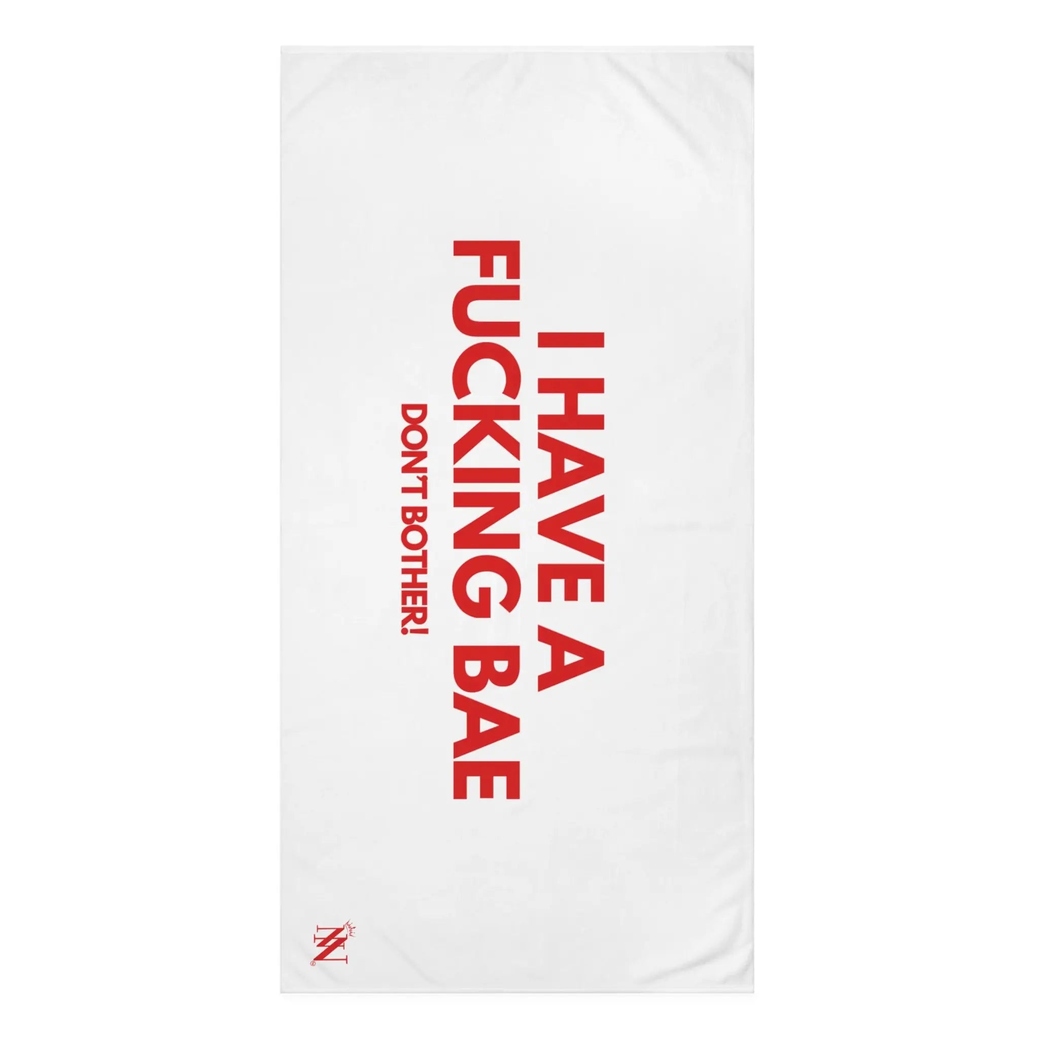 I Have a Fucking Bae | Mix & Match XL Fun-Flirty Lovers’ Towels