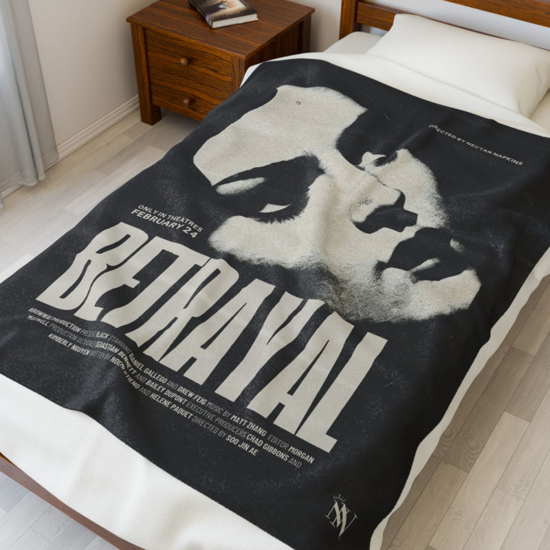 Betrayal Movie Poster | Mix & Match Soft Fun-Flirty Lovers’ Blankets
