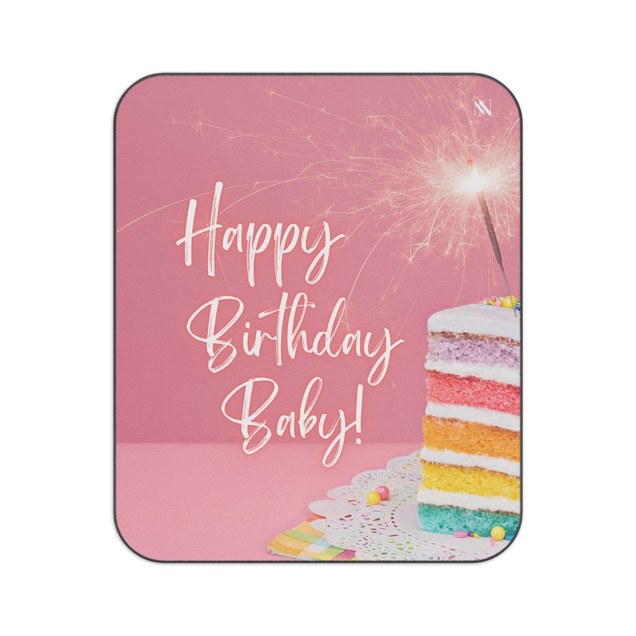 Happy Birthday Baby! | Mix Match Fun-Flirty Lovers’ Water-Resistant Blankets