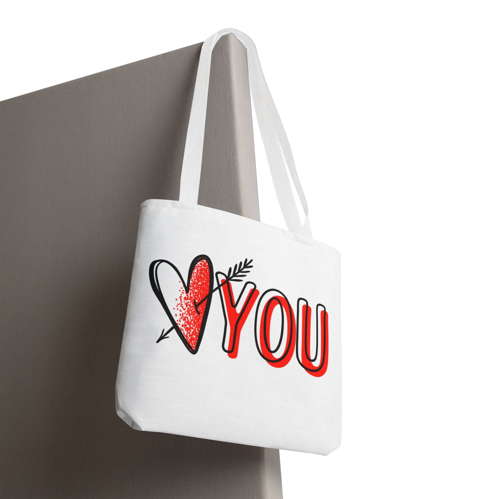Heart Arrow You Tote Bag