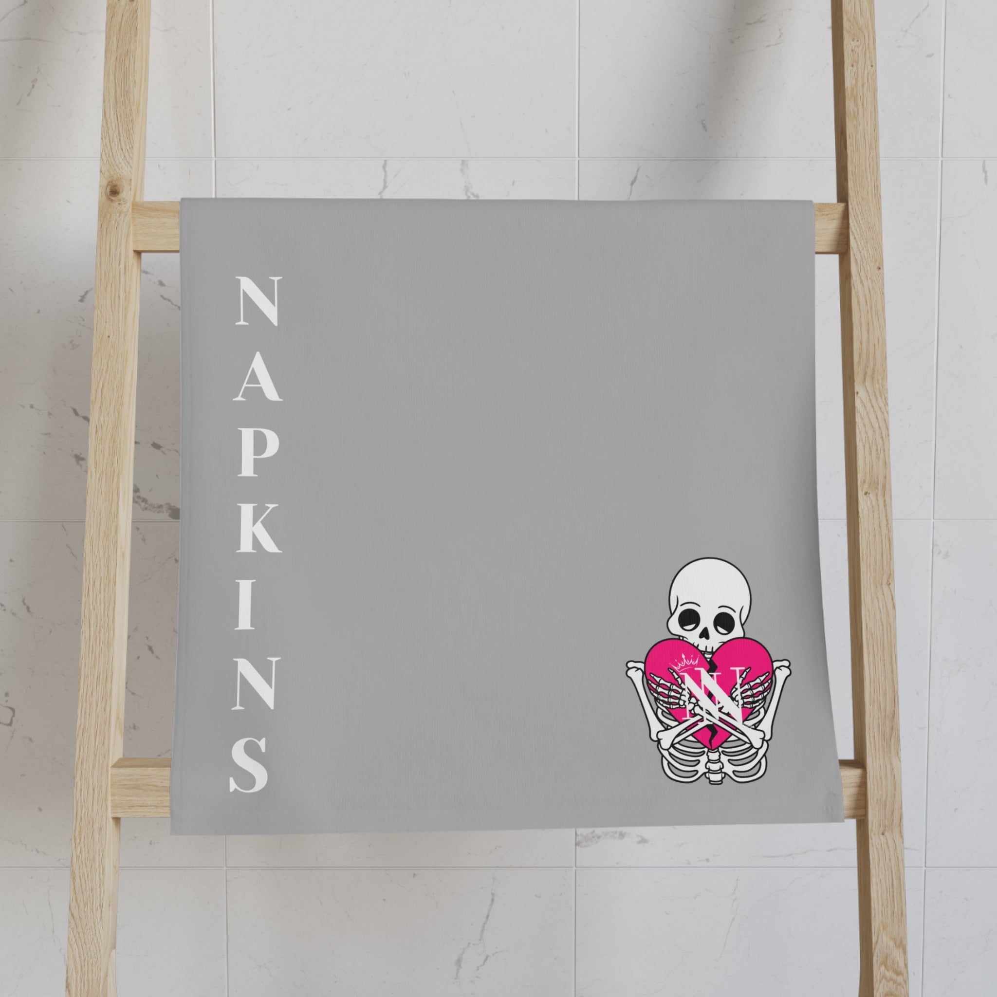 Nectar Napkins Brand Light Grey Cum Towel