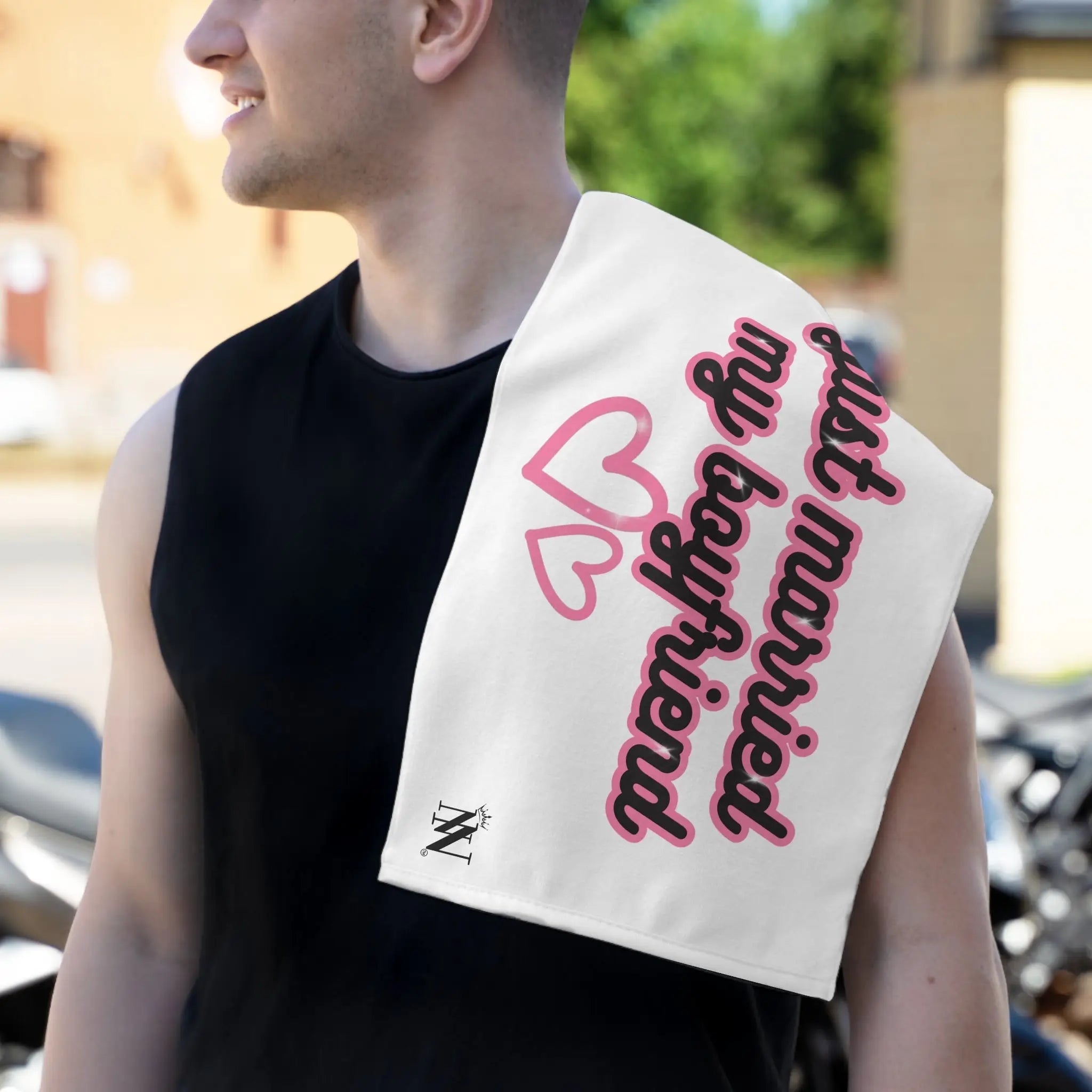 Just Married My Boyfriend | Mix & Match Soft Fun-Flirty Lovers’ Towels