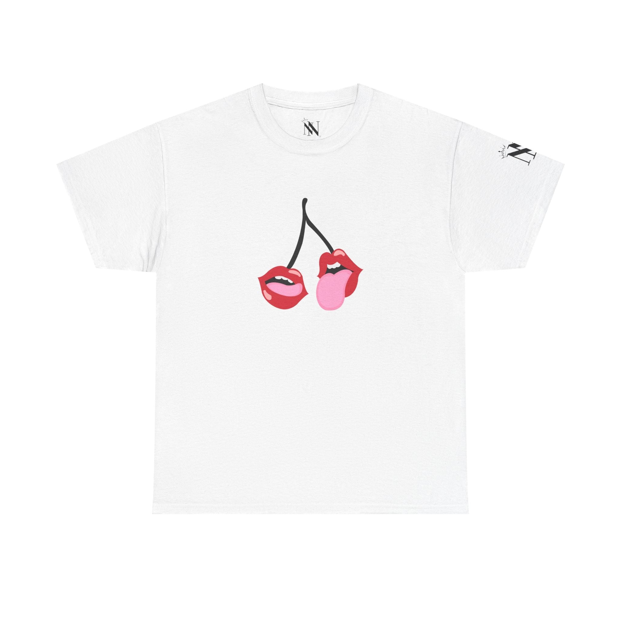Lick My Cherries | Mix & Match Cotton Unisex Fun-Flirty Lovers’ T-Shirts