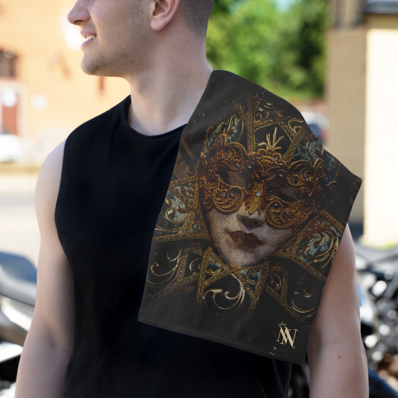 Masquerade Mask | Mix & Match Soft Fun-Flirty Lovers’ Towels