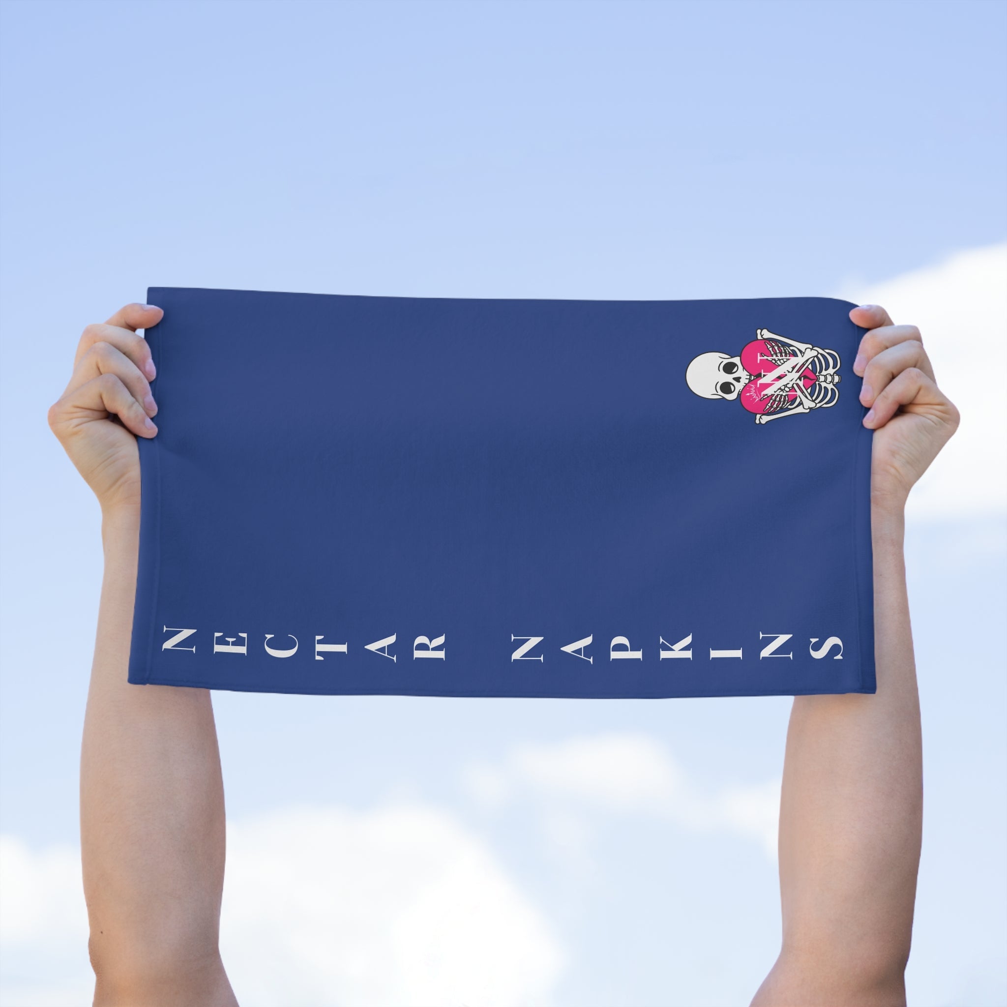 Nectar Napkins Brand Blue Sex Towel