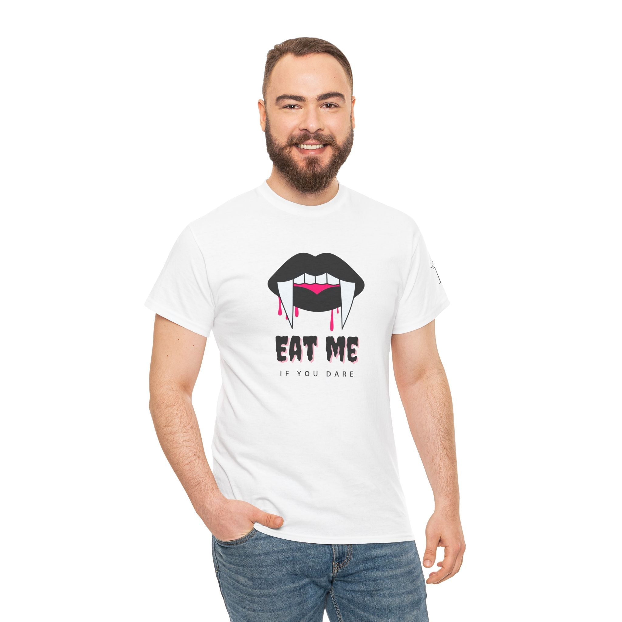 Eat Me If You Dare | Mix & Match Cotton Unisex Fun-Flirty Lovers’ T-Shirts