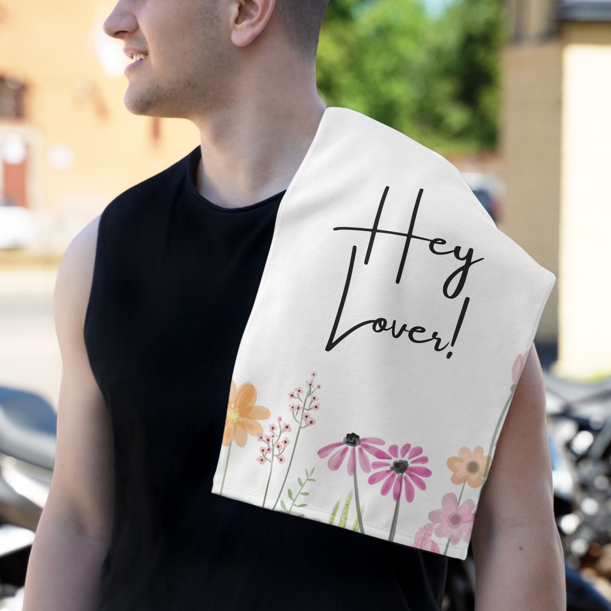 Hey Lover! Flowers | Mix & Match Soft Fun-Flirty Lovers’ Towels