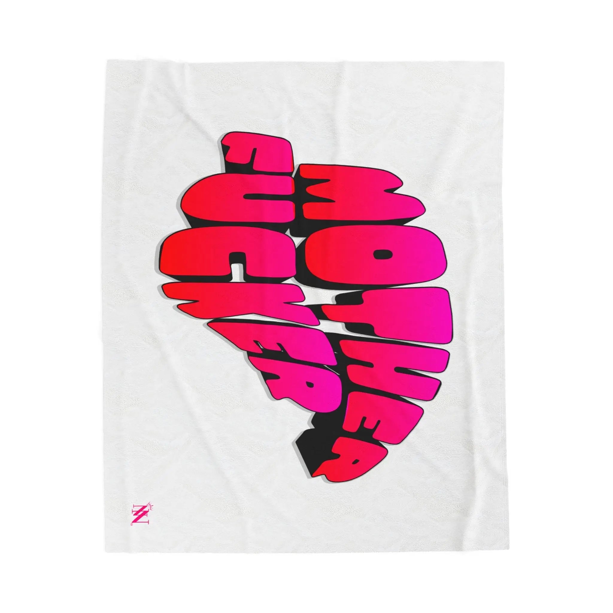 Mother Fucker | Mix & Match Velveteen Fun-Flirty Lovers’ Blankets