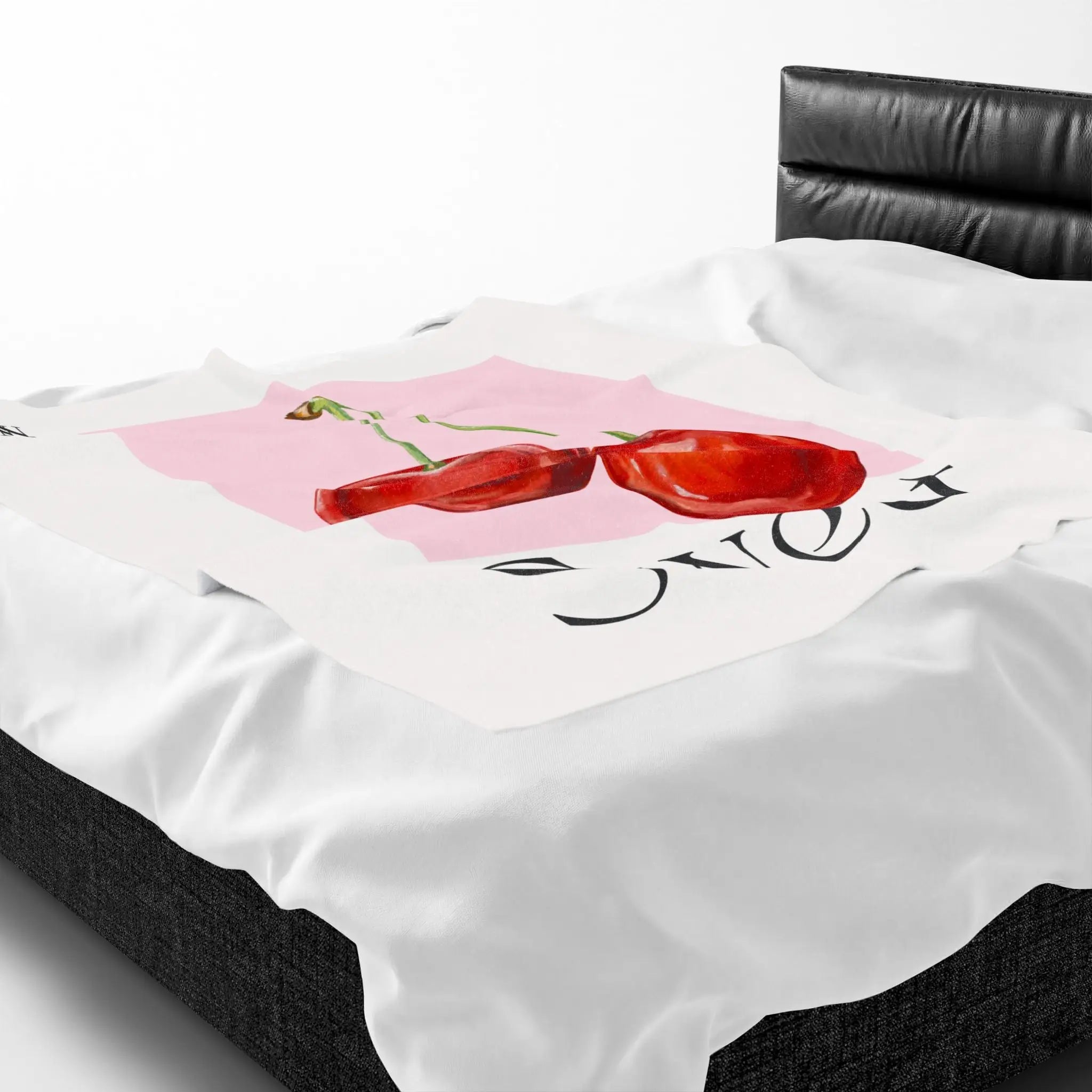 Sweet Cherries | Mix & Match Soft Fun-Flirty Lovers’ Blankets
