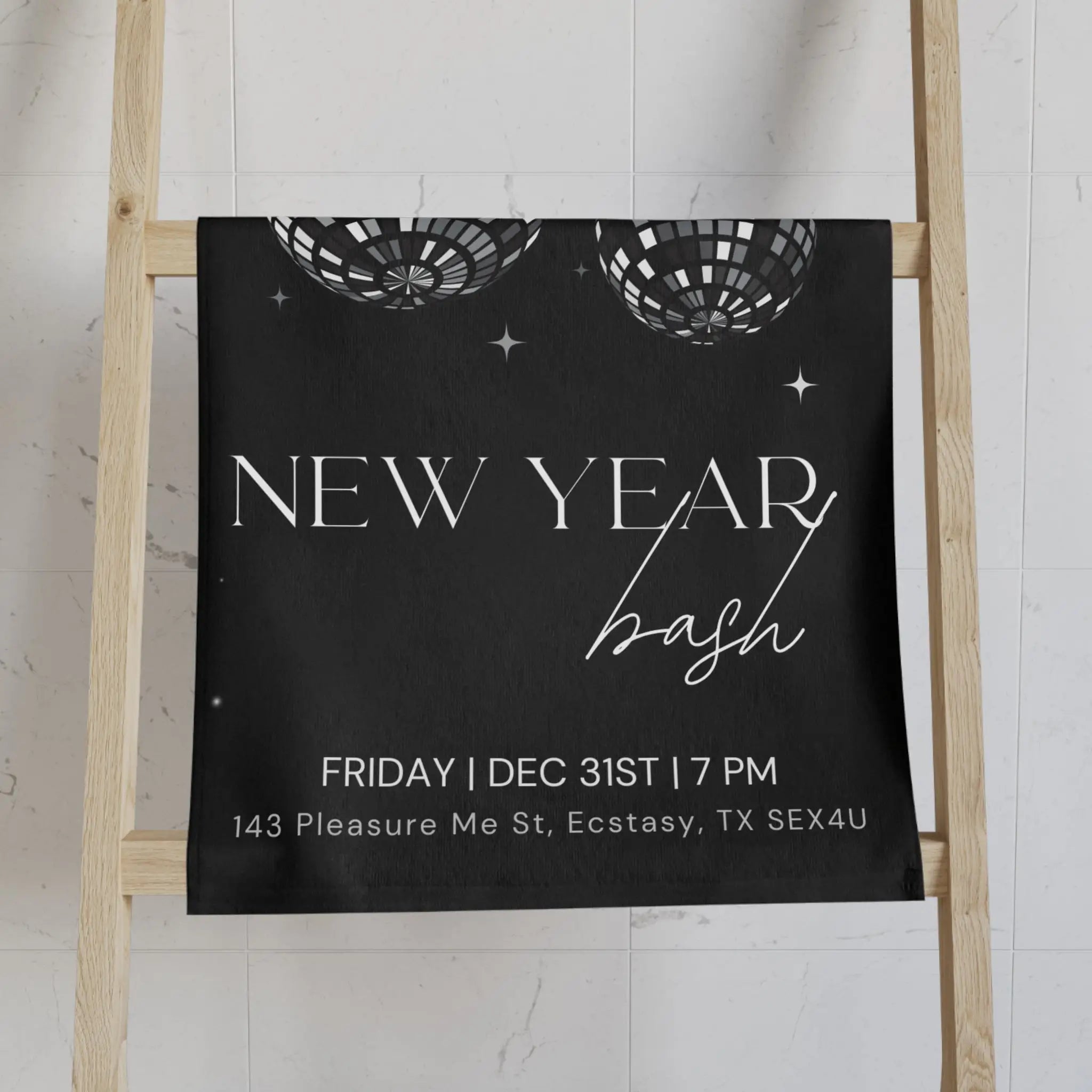 New Year Bash | Mix & Match Classic Fun-Flirty Lovers’ Towels