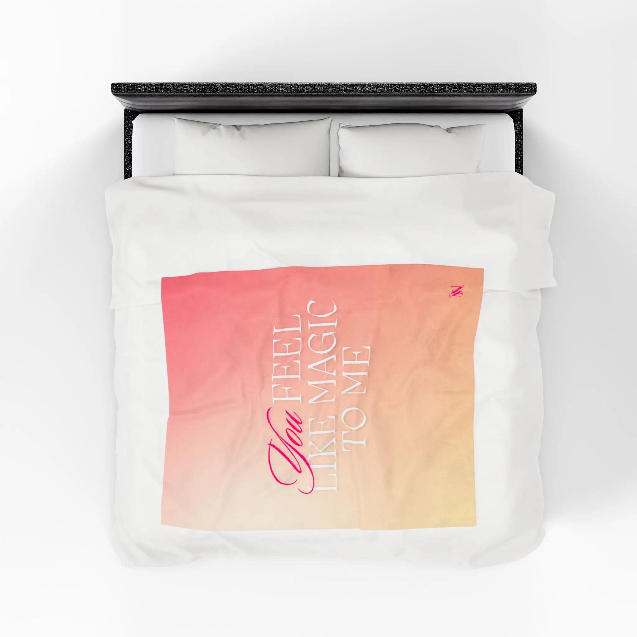 You Feel Like Magic to Me Lovers’ Silky Soft Blanket