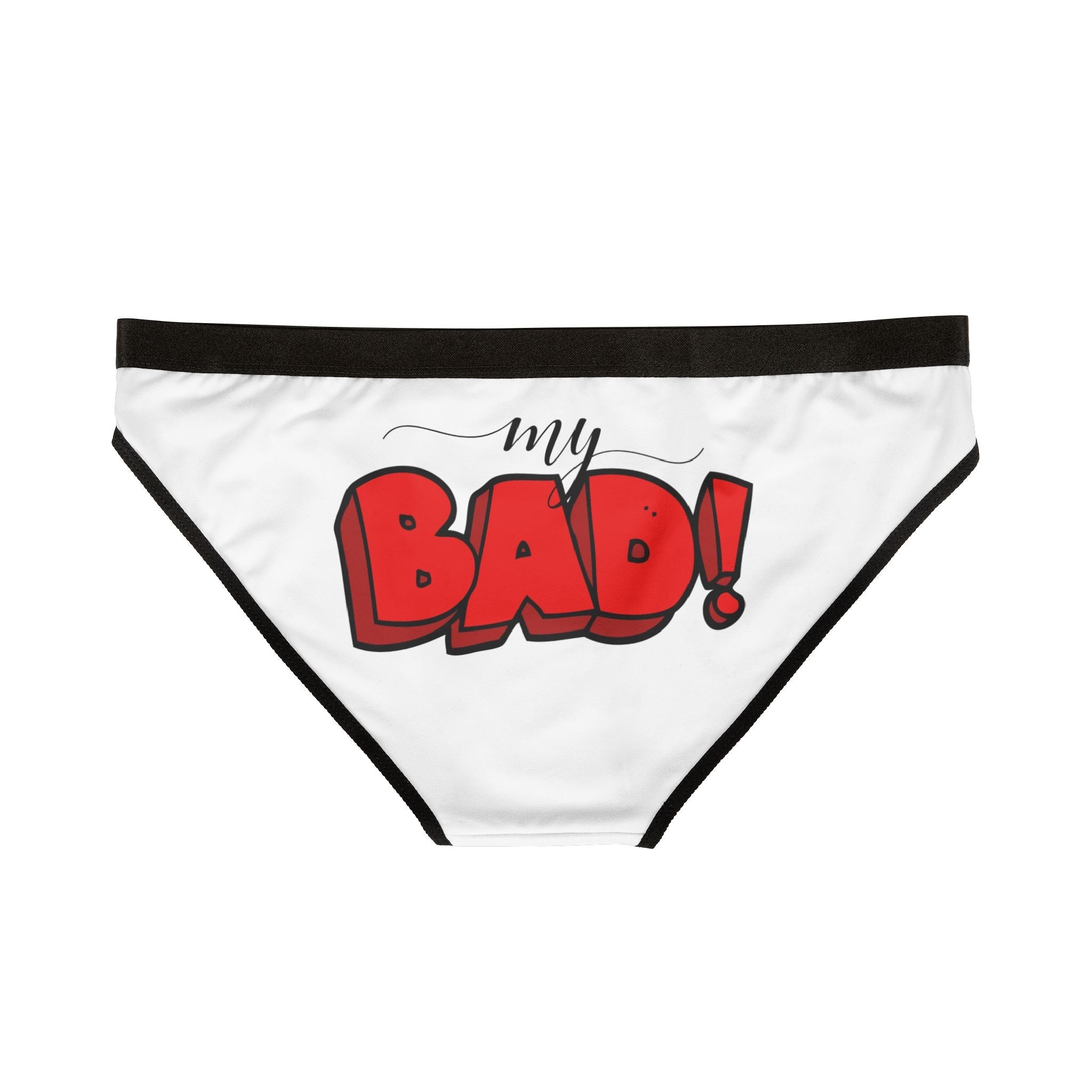My Bad! | Briefs for Women | Playful Comfy Underwear