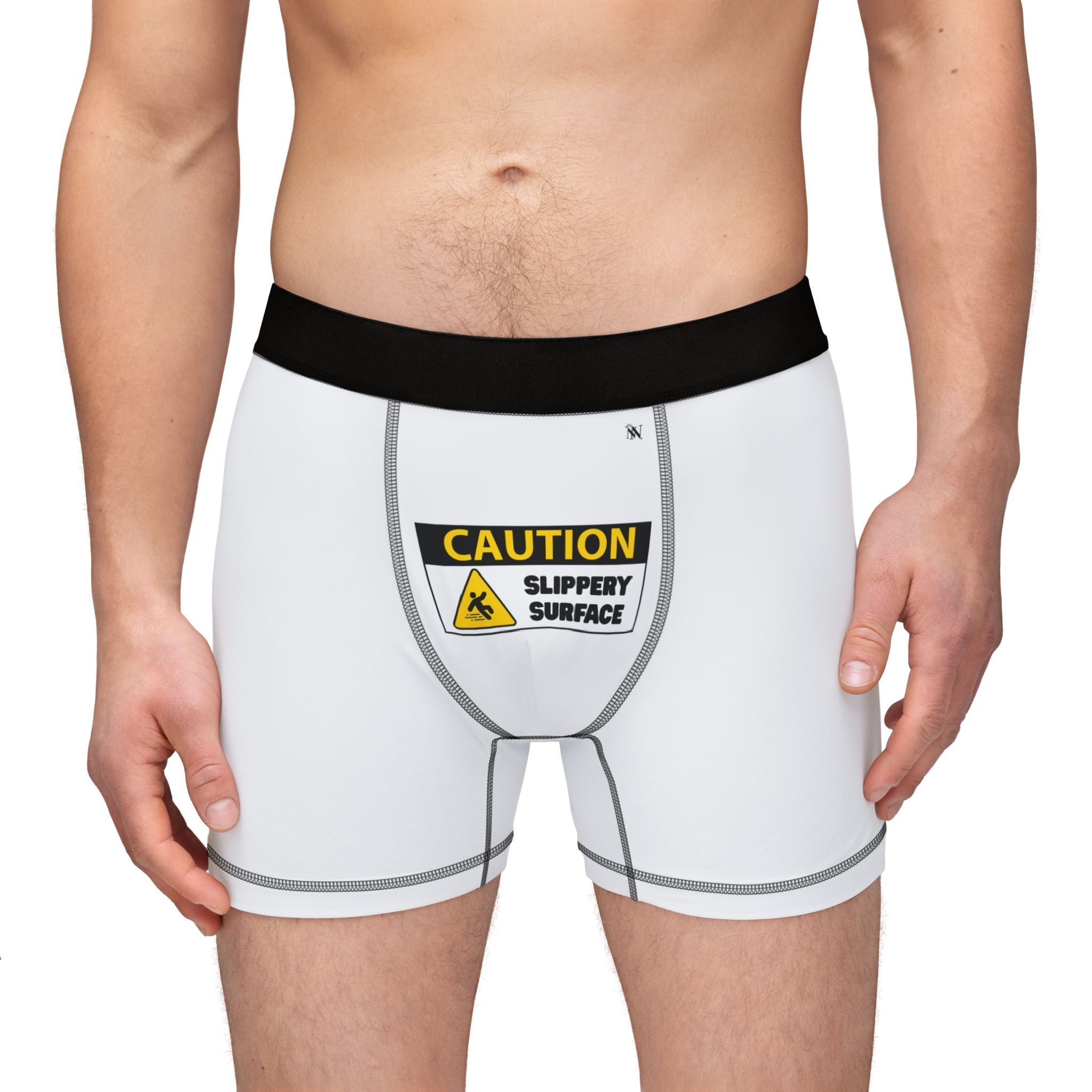 Caution: Slippery Surface | Mix & Match Men’s Fun-Flirty Lovers’ Boxer Briefs