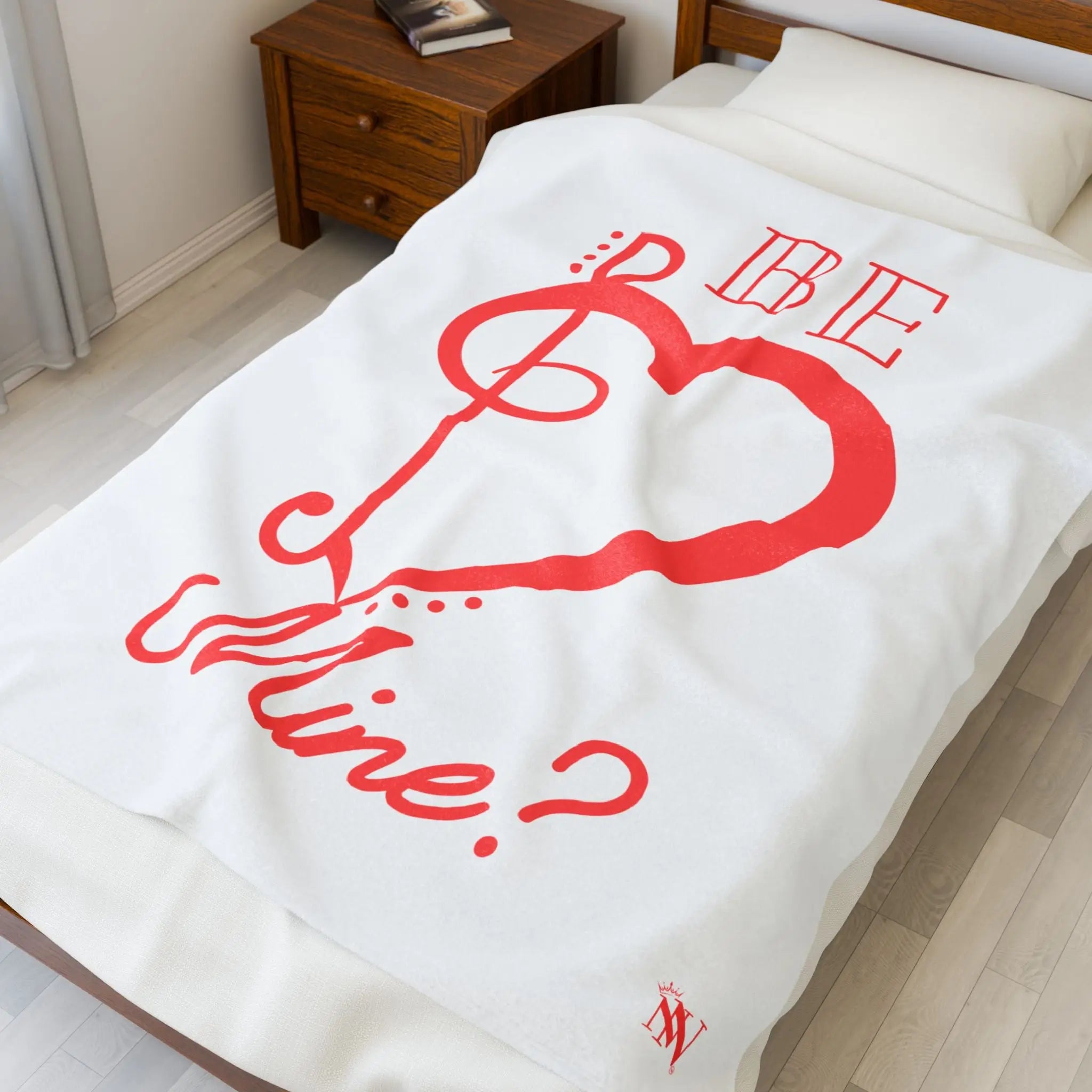 Be Mine Musical Note | Mix & Match Soft Fun-Flirty Lovers’ Blankets