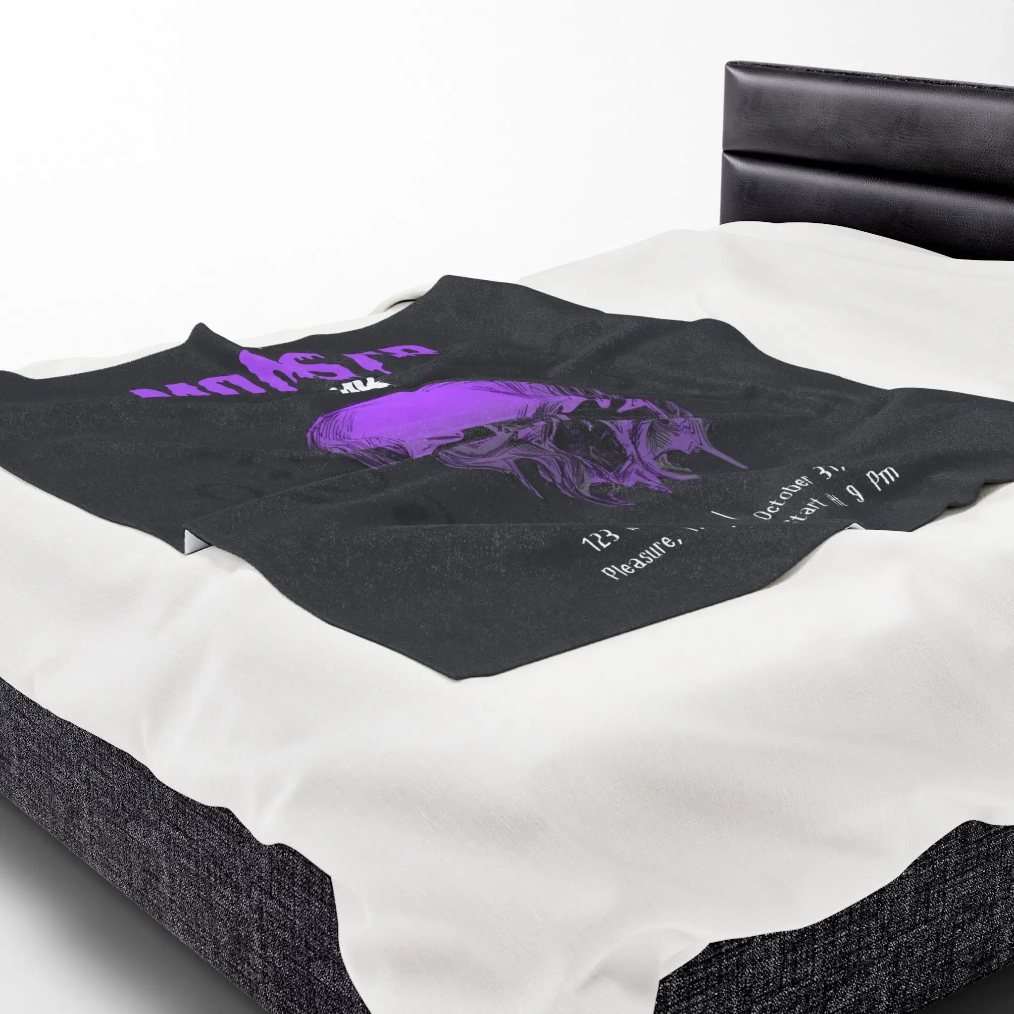 Meet My Monster | Mix & Match Velveteen Fun-Flirty Lovers’ Blankets
