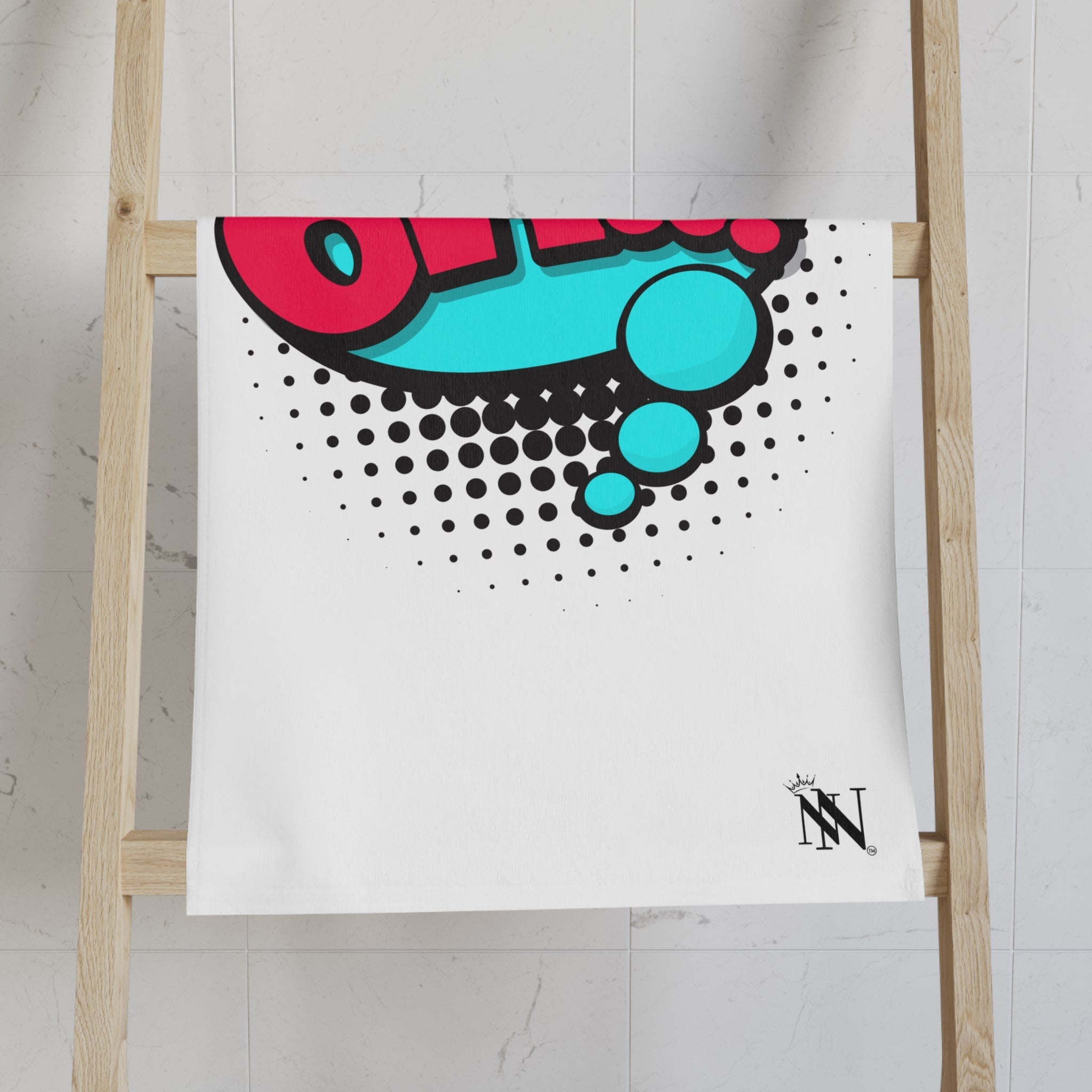 Thinking Oh... Cartoon Fun | Mix & Match Original Fun-Flirty Lovers’ Towels