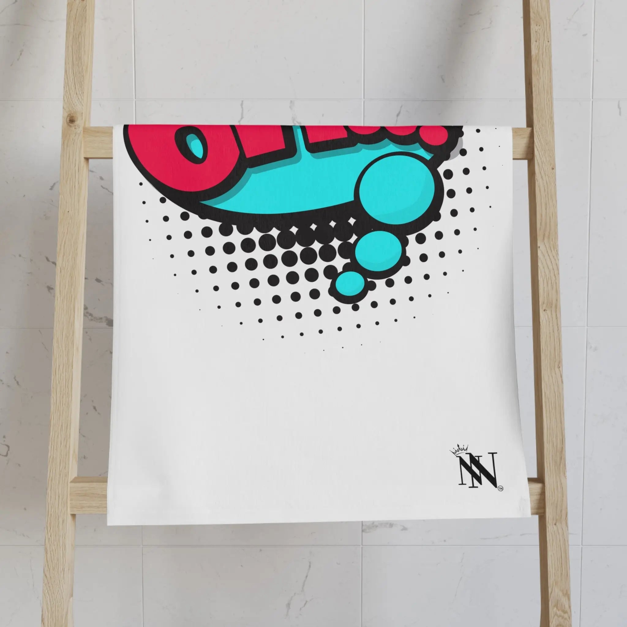 Thinking Oh... Cartoon Fun | Mix & Match Original Fun-Flirty Lovers’ Towels