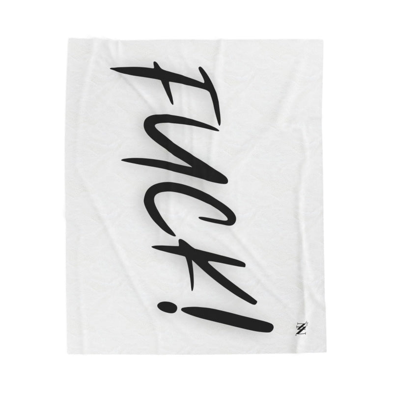 FUCK! | Mix & Match Velveteen Fun-Flirty Lovers’ Blankets