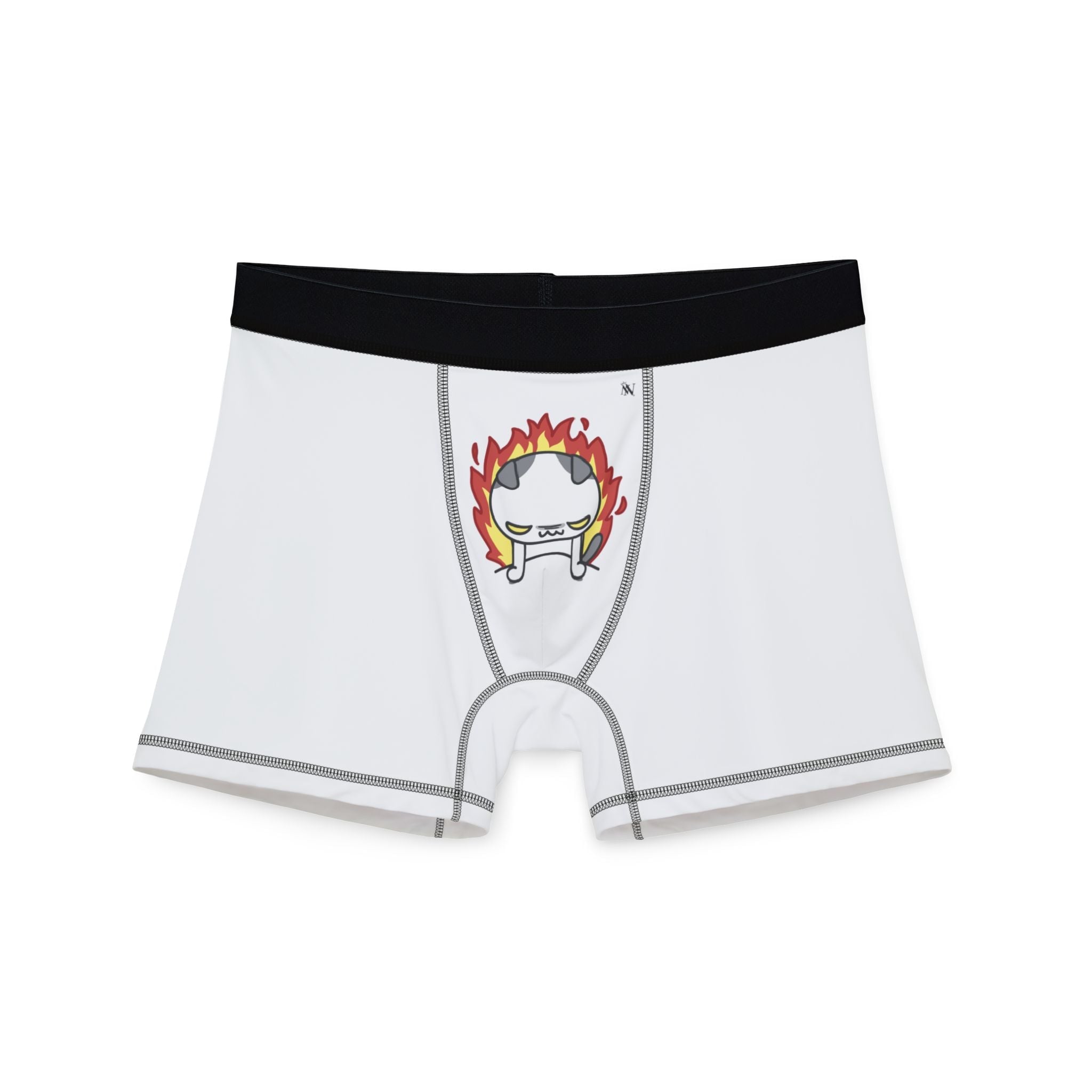 This Kitty Is On Fire | Mix & Match Fun-Flirty Lovers’ Boxer Briefs