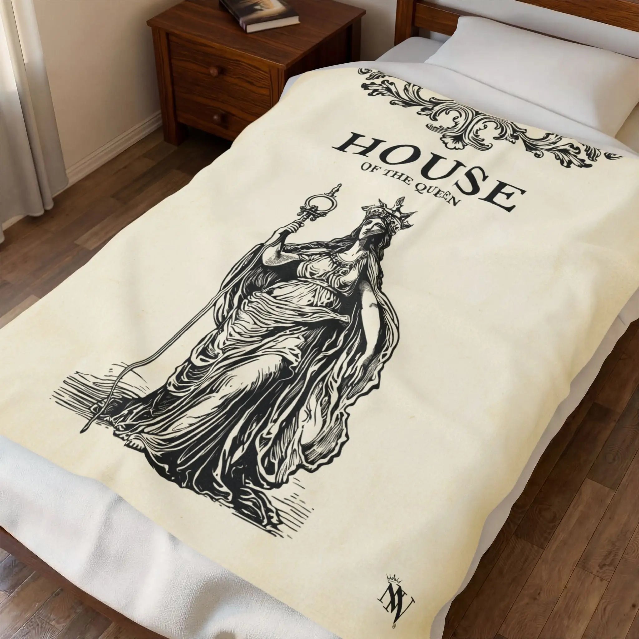 House of the Queen Vintage Blanket