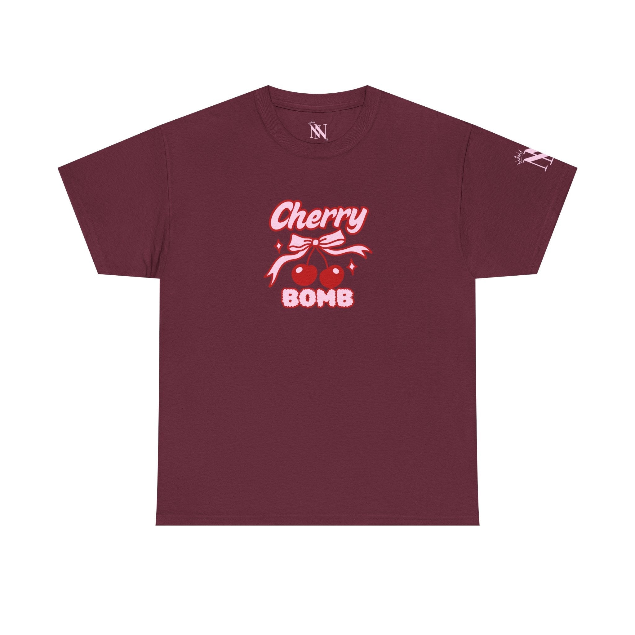 Cherry Bomb | Mix & Match Cotton Unisex Fun-Flirty Lovers’ T-Shirts