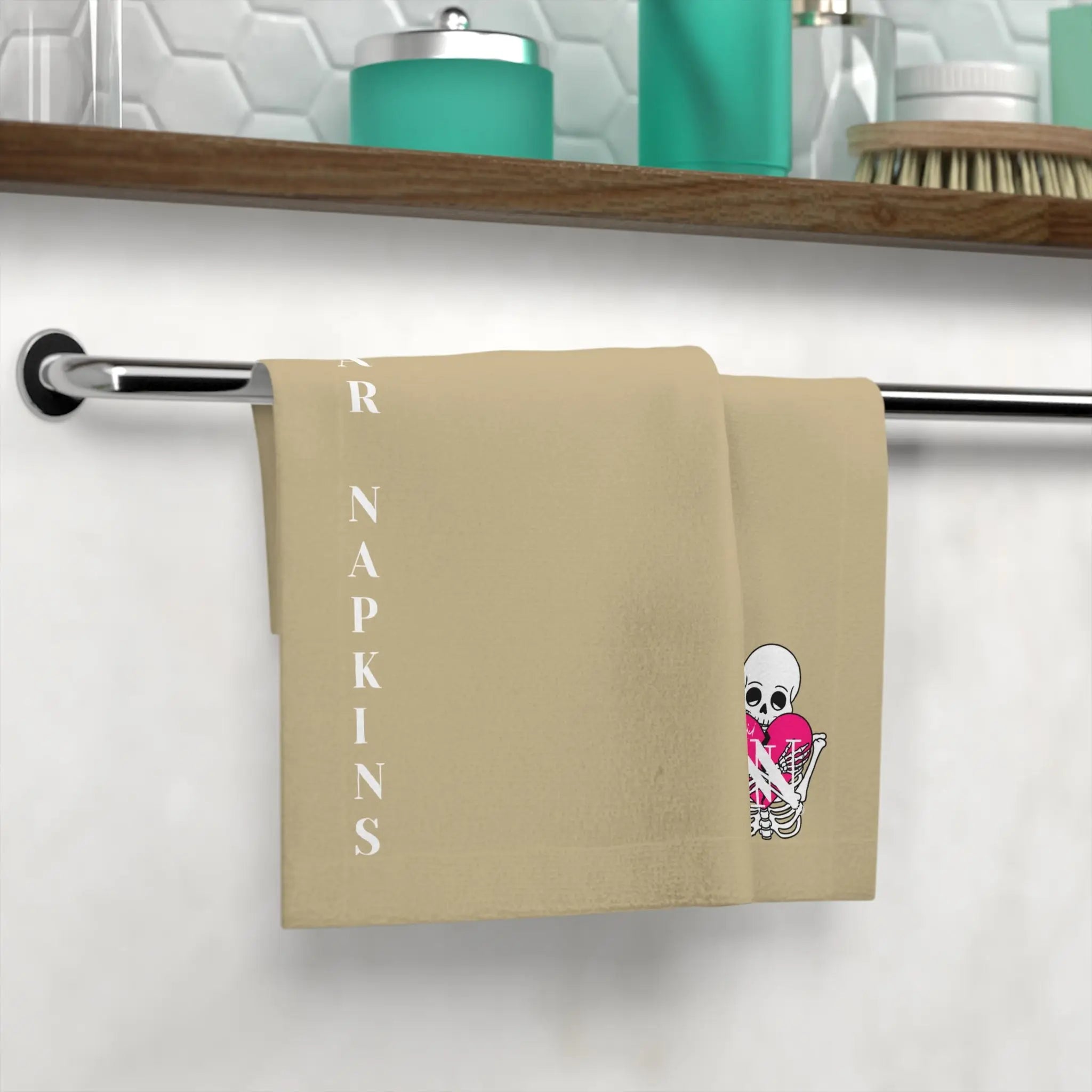 Nectar Napkins Brand Gold | Nectar Napkins Lils’ Fun-Flirty Lovers’ Towels